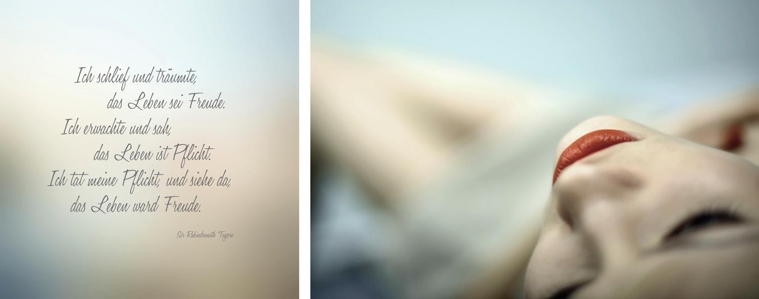 Leinwandbild QUEENCE "Freude & Pflicht", bunt (farbe bild(er): bunt), B:100cm H:40cm T:2cm