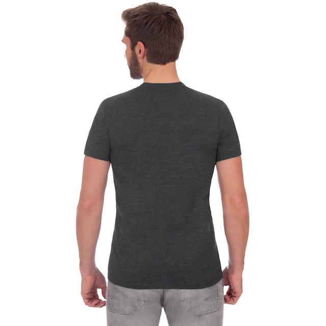 Trigema T-Shirt »TRIGEMA Slim Fit DELUXE T-Shirt kaufen Baumwolle« aus online