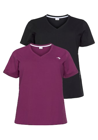 KangaROOS T-Shirt, (2 tlg., 2er-Pack) kaufen