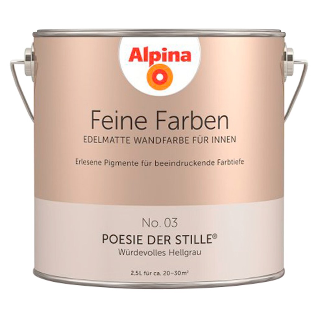 Alpina Wand- und Deckenfarbe »Feine Farben No. 03 Poesie der Stille®«