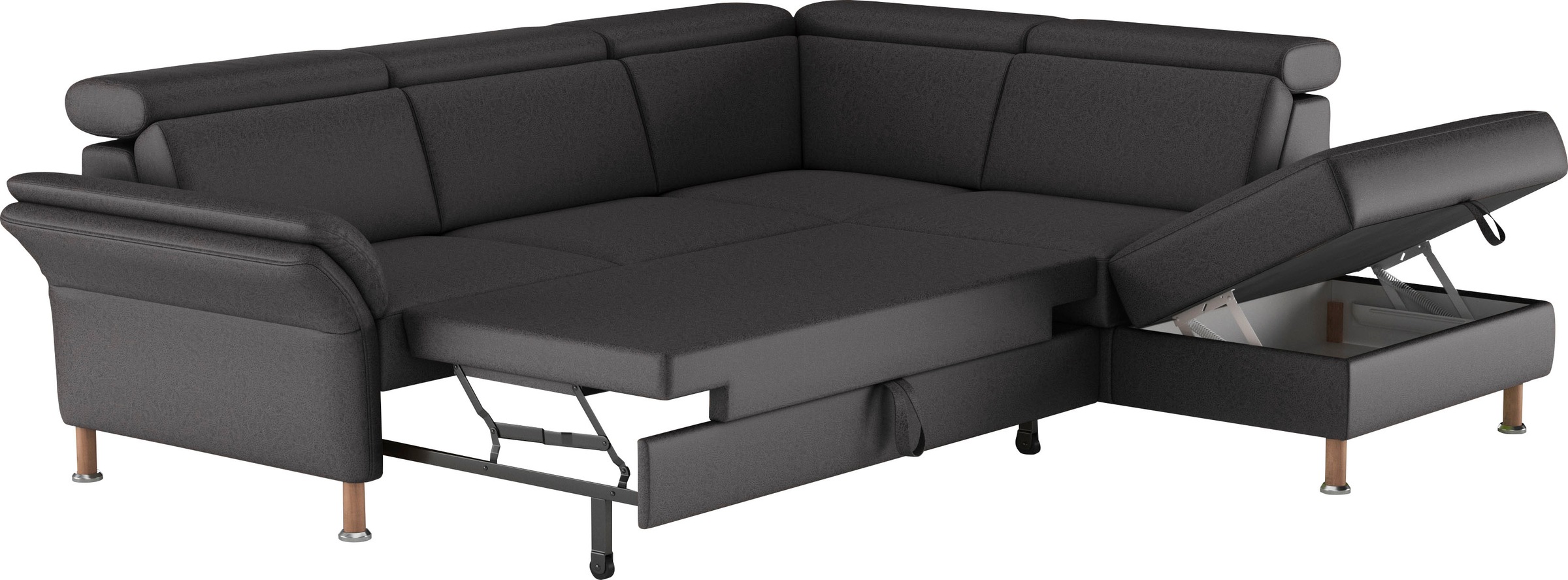 Home affaire Ecksofa »Calypso L-Form«, mit Relaxfunktion motorisch im Sofa 2,5- Sitzer