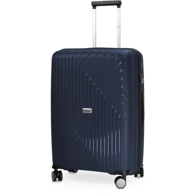 HAUPTSTADTKOFFER Hartschalen-Trolley »TXL, in verschiedenen Farben und Größen« 76 l 4 Rollen Hartschalen-Koffer Reisegepäck TSA Schloss dunkelblau