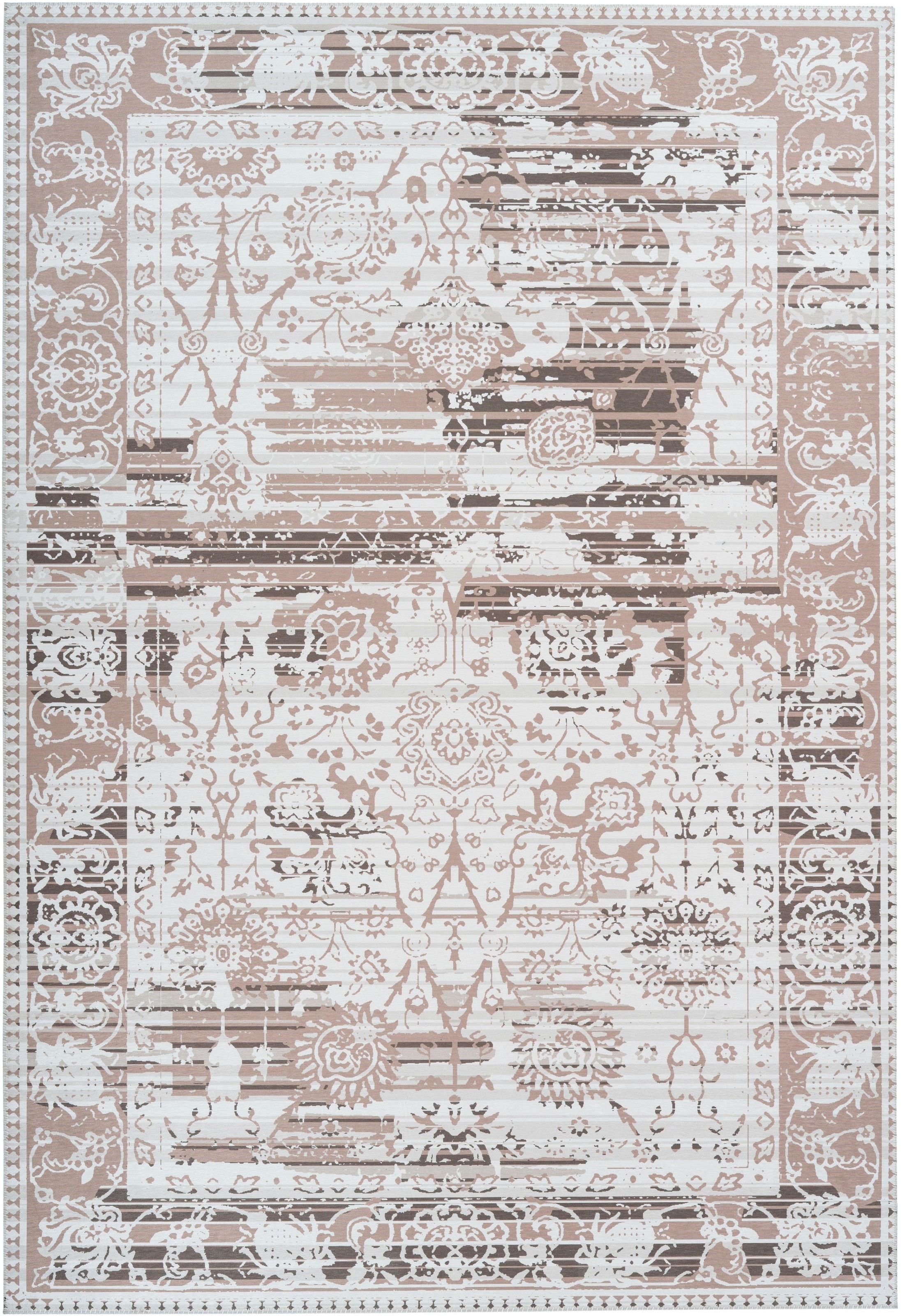 calo-deluxe Teppich »Castor 650«, rechteckig, 6 mm Höhe, Kurzflor, Wohnzimmer