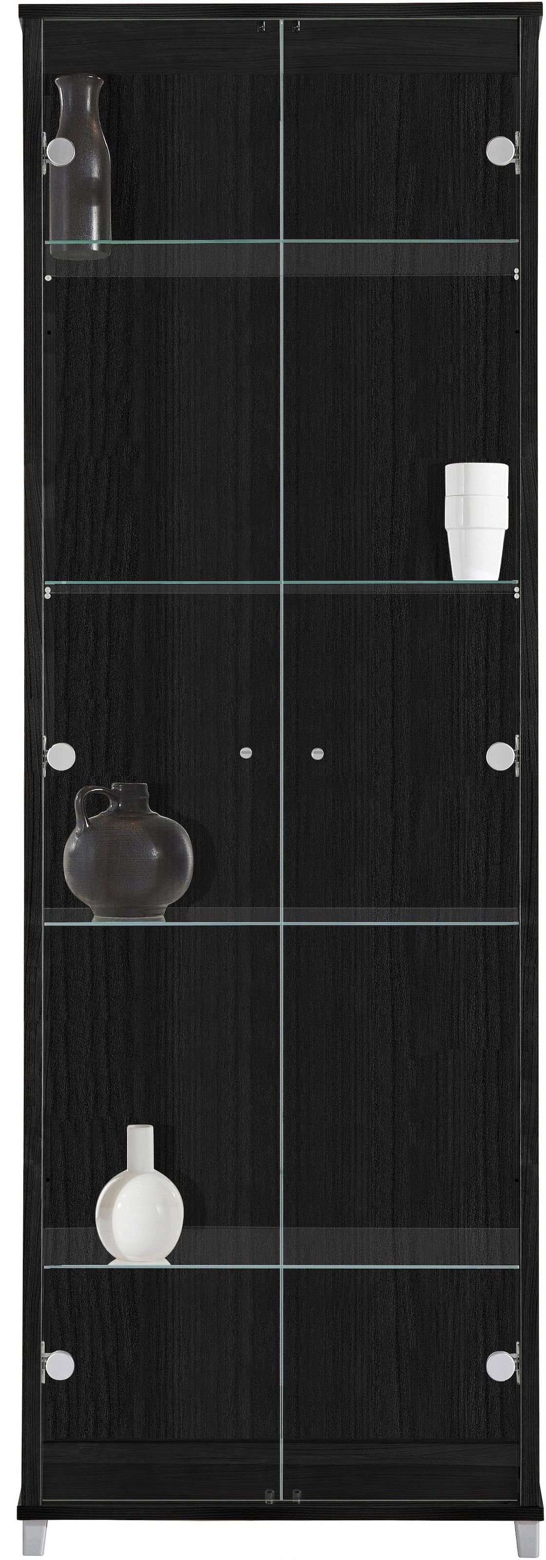 fif möbel Vitrine »OPTIMA«, Standvitrine, Vitrinenschrank, Glasvitrine, Sammlervitrine