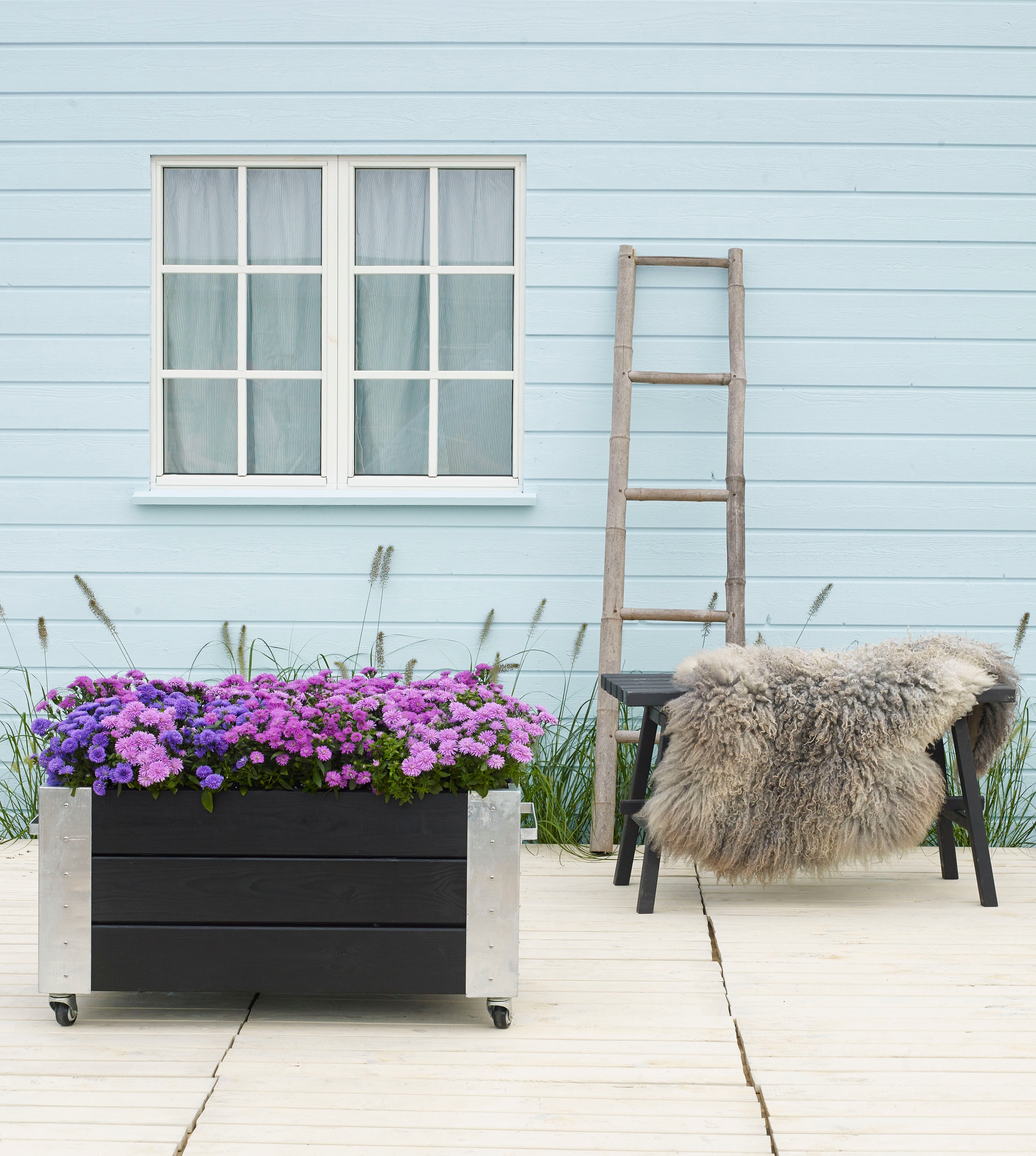 PLUS Blumenkasten »Cubic«, BxTxH: 50x87x45 cm