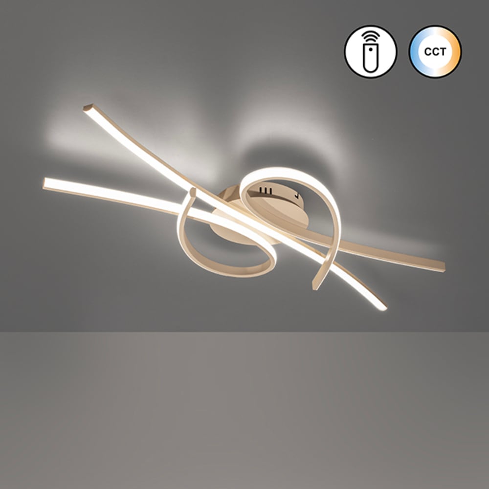 FISCHER & HONSEL Deckenleuchte »Biba« LED-Board 1 Stk. Farbtemperatur stufenlos einstellbar