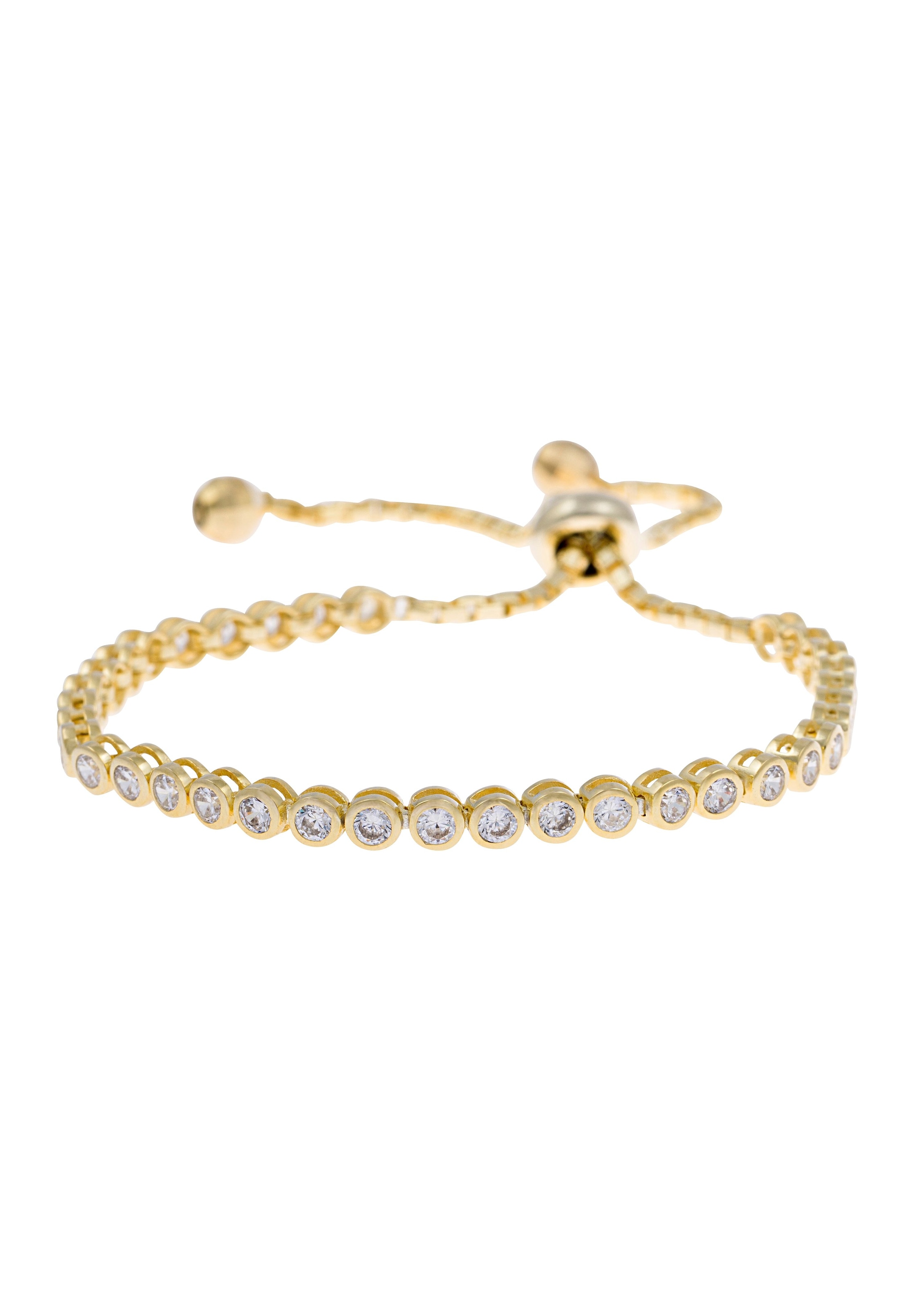 Bild von Firetti Armband »Schmuck Geschenk Silber 925 Armschmuck Armkette Fantasie Glitzer«, mit Zirkonia (synth.)