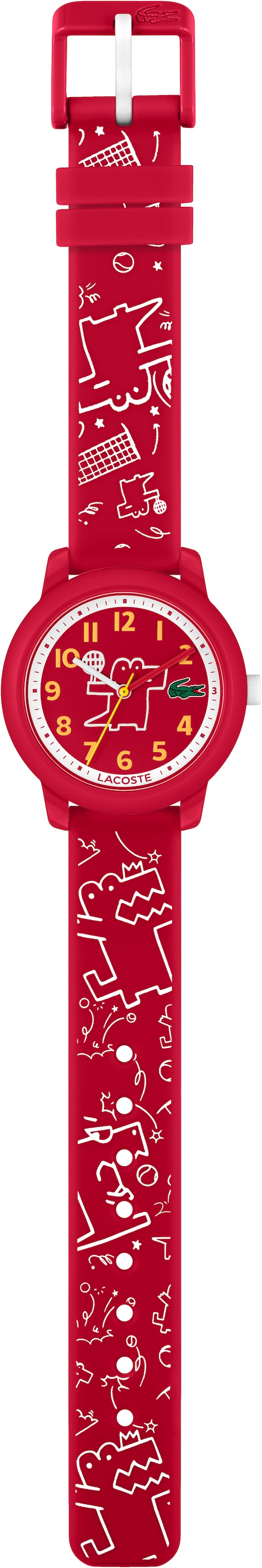 Lacoste Quarzuhr »LACOSTE.12.12 KIDS«, Armbanduhr, Kinderuhr, Mädchen, Jungen, ideal auch als Geschenk