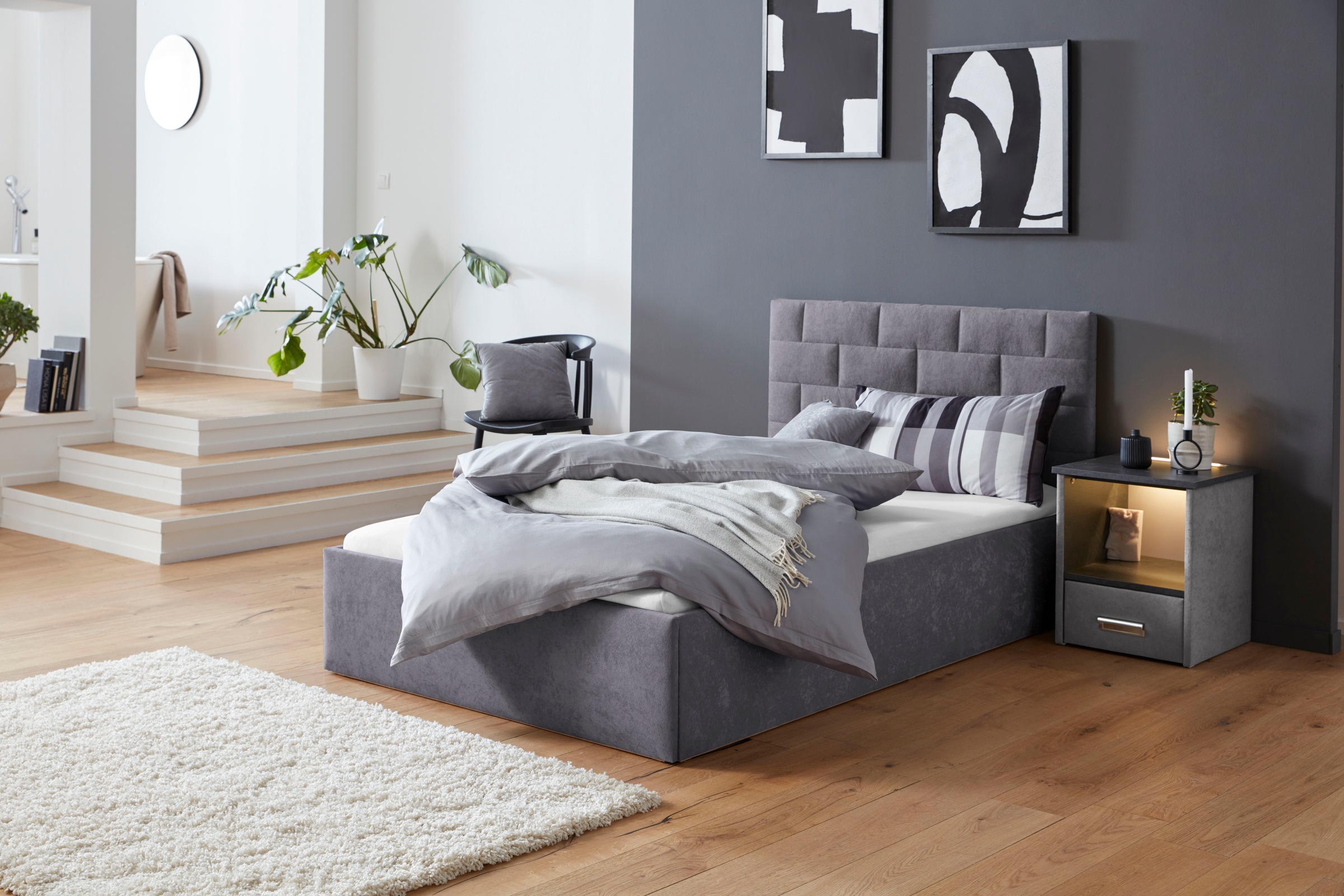 Westfalia Schlafkomfort Polsterbett inkl. Bettkasten bei Ausführung mit Mat günstig online kaufen