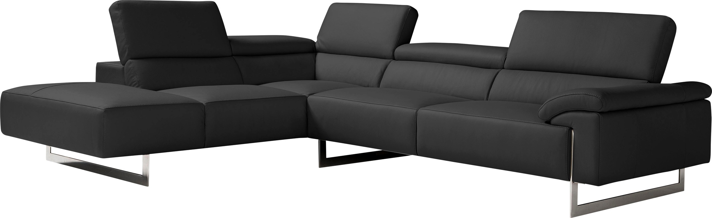 Egoitaliano Ecksofa "Malika, elegant und bequem, Designsofa, L-Form", mit O günstig online kaufen