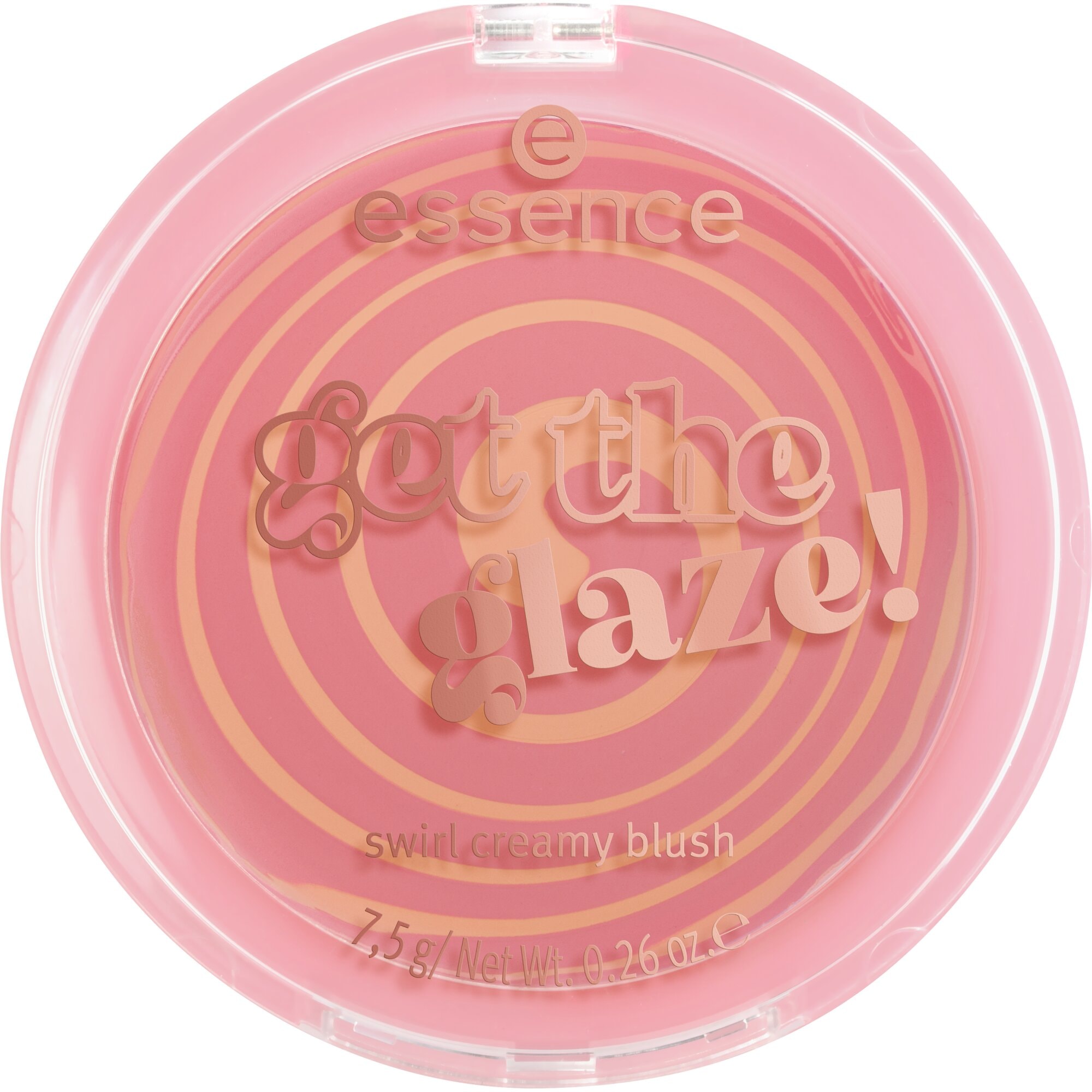 Essence Rouge »get the glaze! swirl creamy blush« Cremiges Swirl-Blush für rosigen Glow!