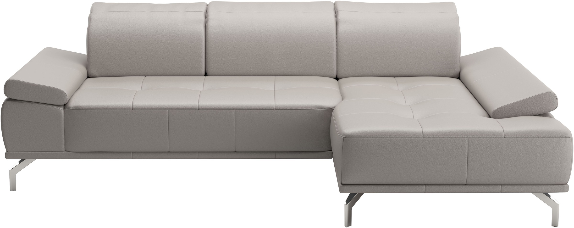 Places of Style Ecksofa »Caluna«, Inkl.Sitztiefenverstellung, wahlweise mit Kopf- und Armteilverstellung