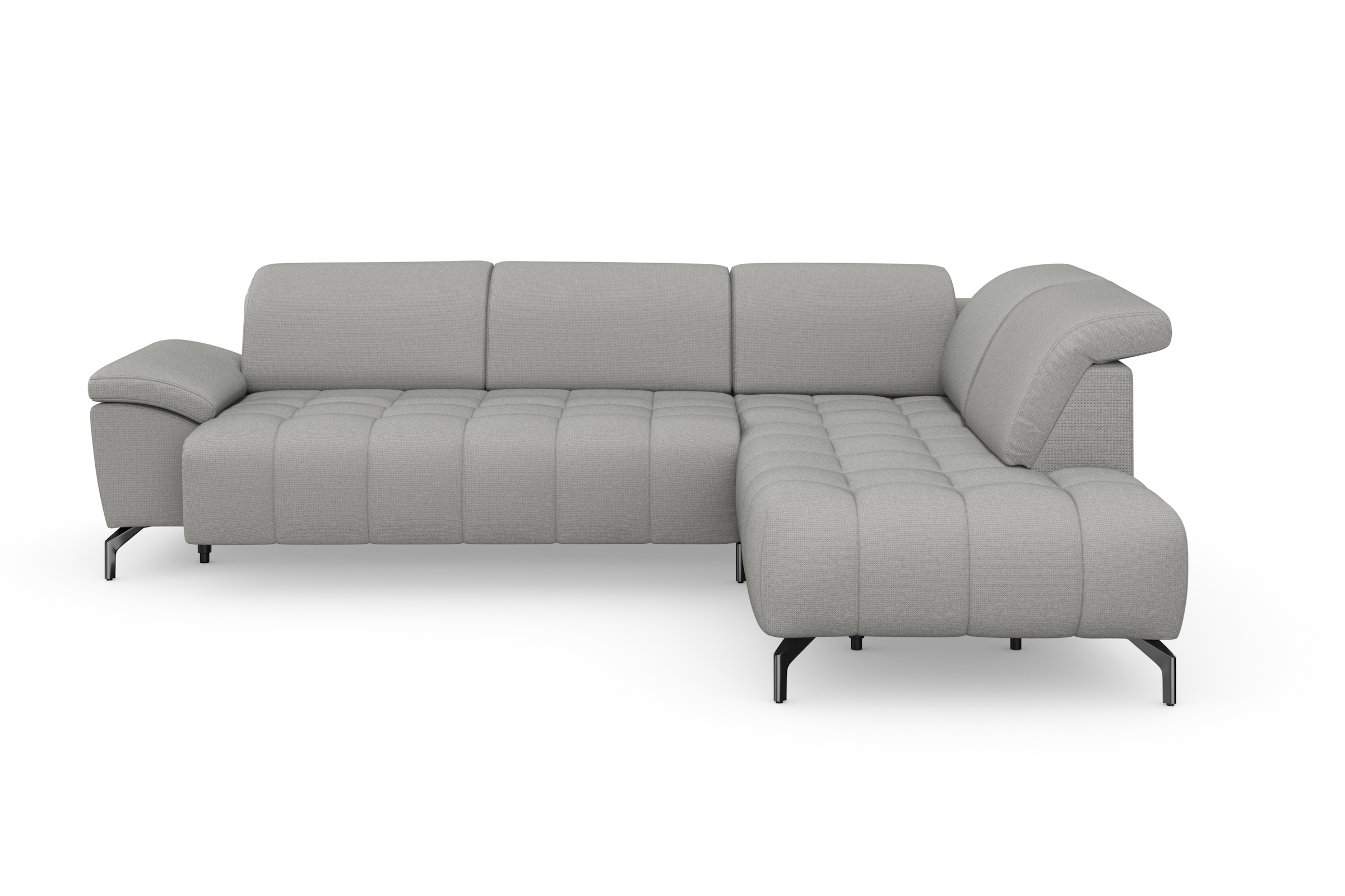sit&more Ecksofa »Cool L-Form«, wahlweise mit Kopfteilverstellung und Vorzi günstig online kaufen