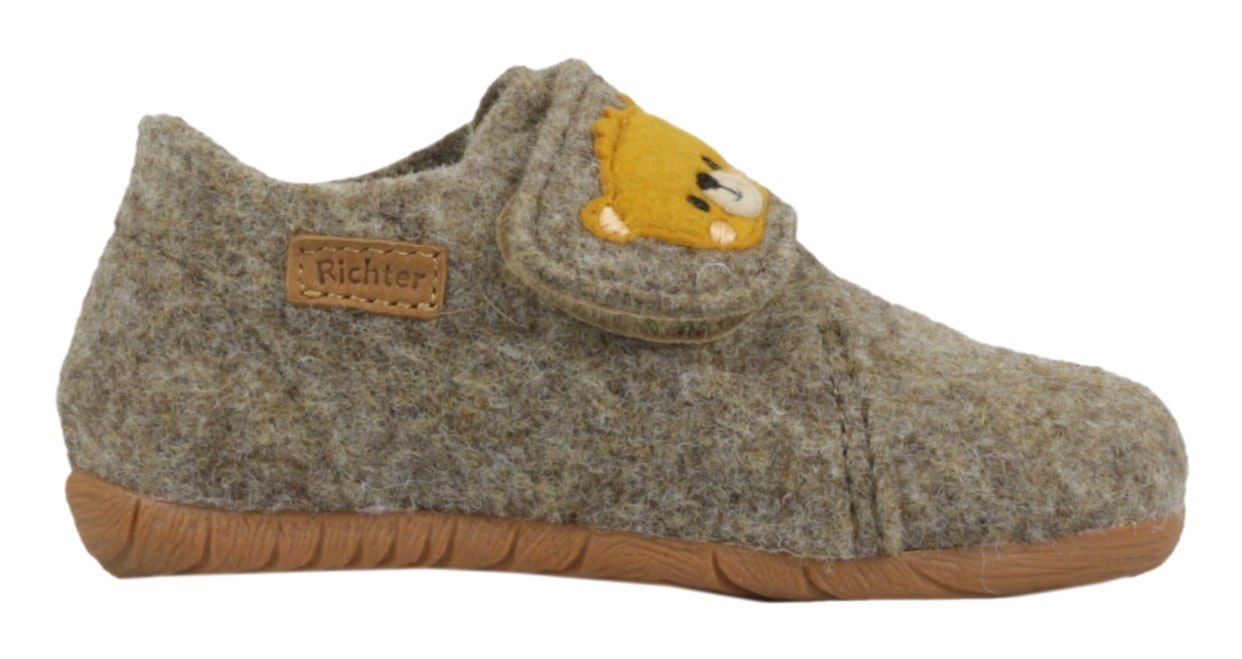 Richter Hausschuh »Filzi WMS: Mittel«  Klettschuh, Winterschuh mit Weiten-Meßsystem