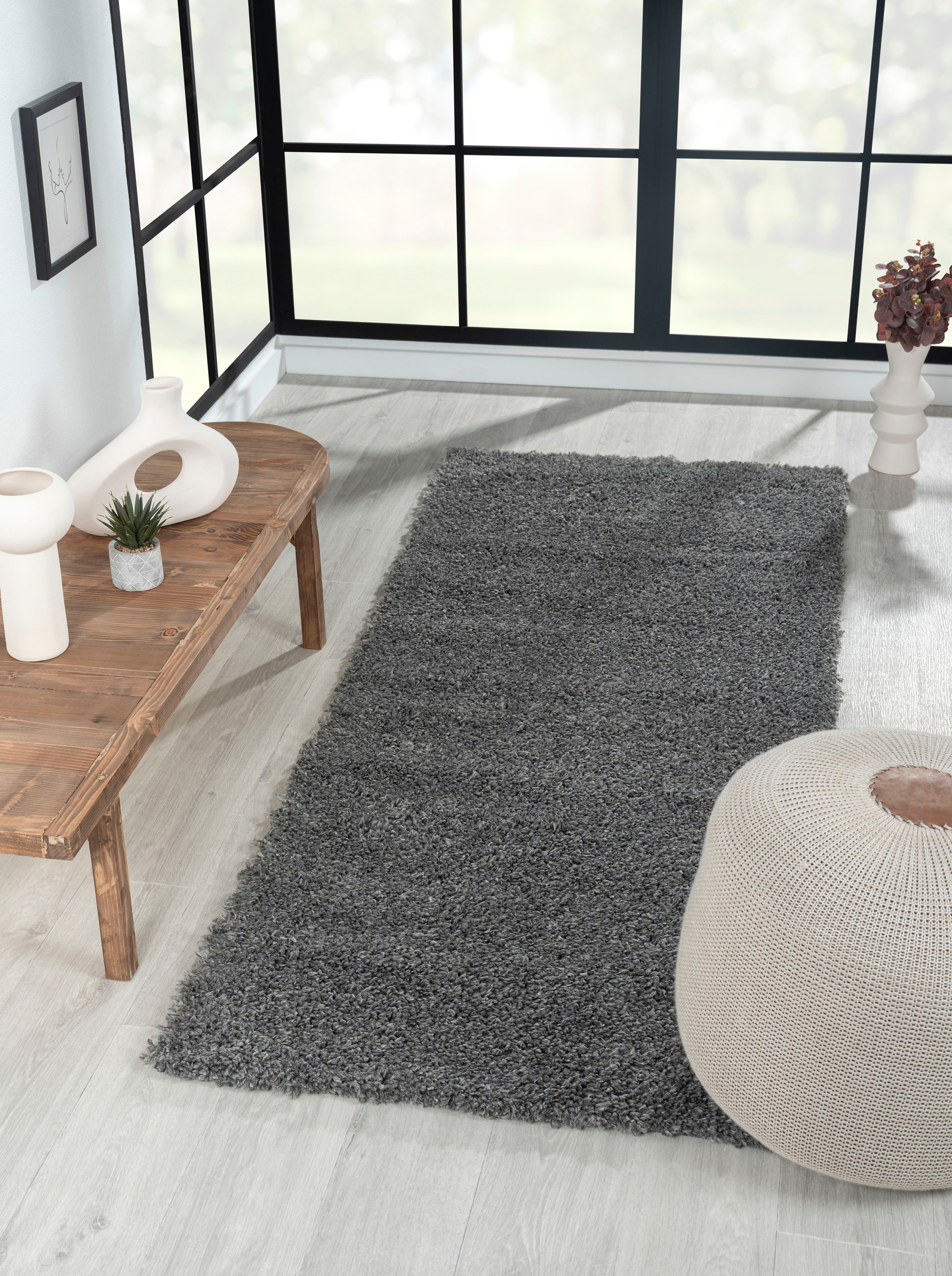 Myflair Möbel & Accessoires Hochflor-Läufer »My Shaggy«, rechteckig, 37 mm günstig online kaufen