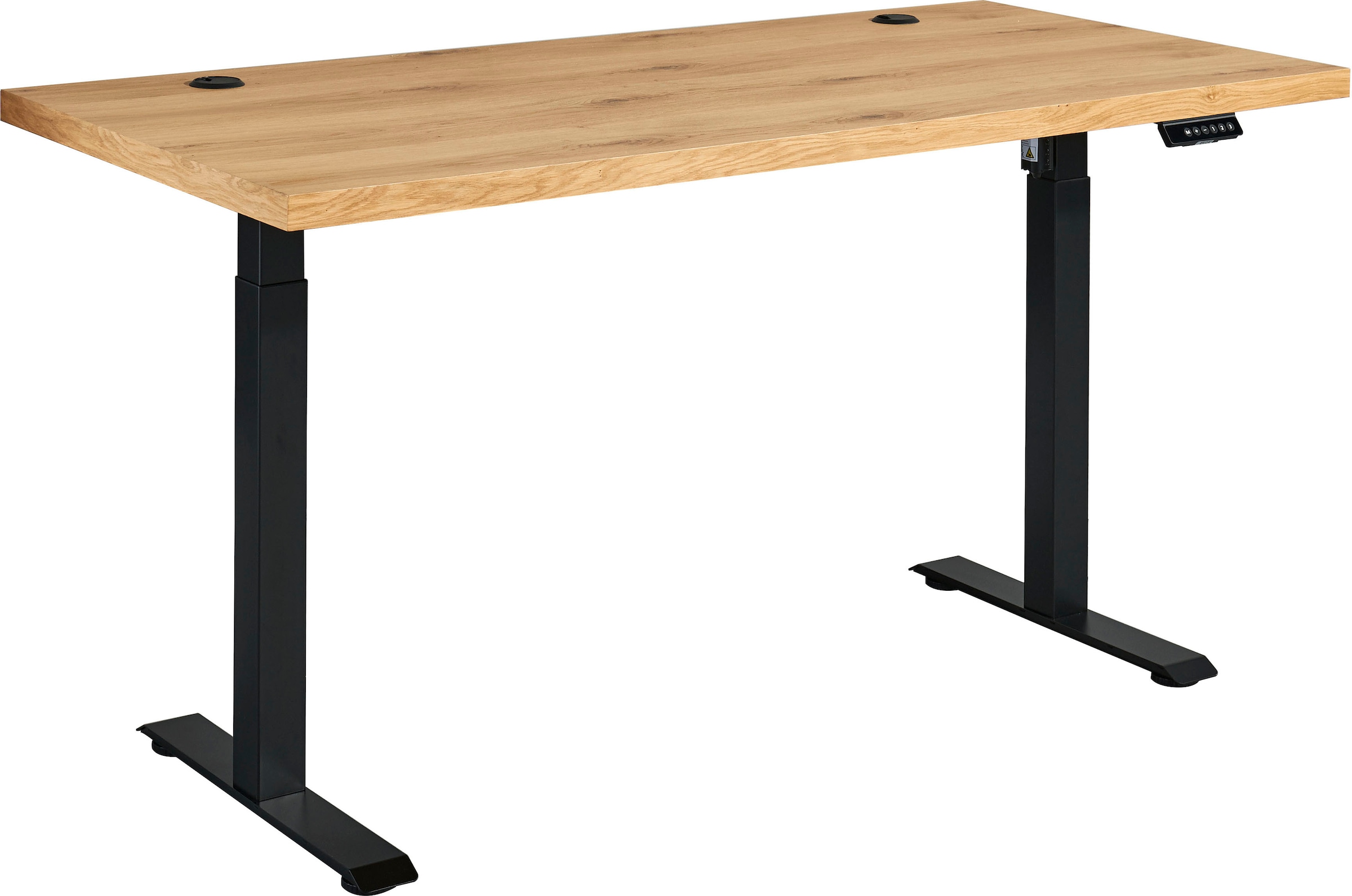 BEGA OFFICE Schreibtisch 2 Stk. tlg. Breite 160 cm, höhenverstellbar 72-116 günstig online kaufen