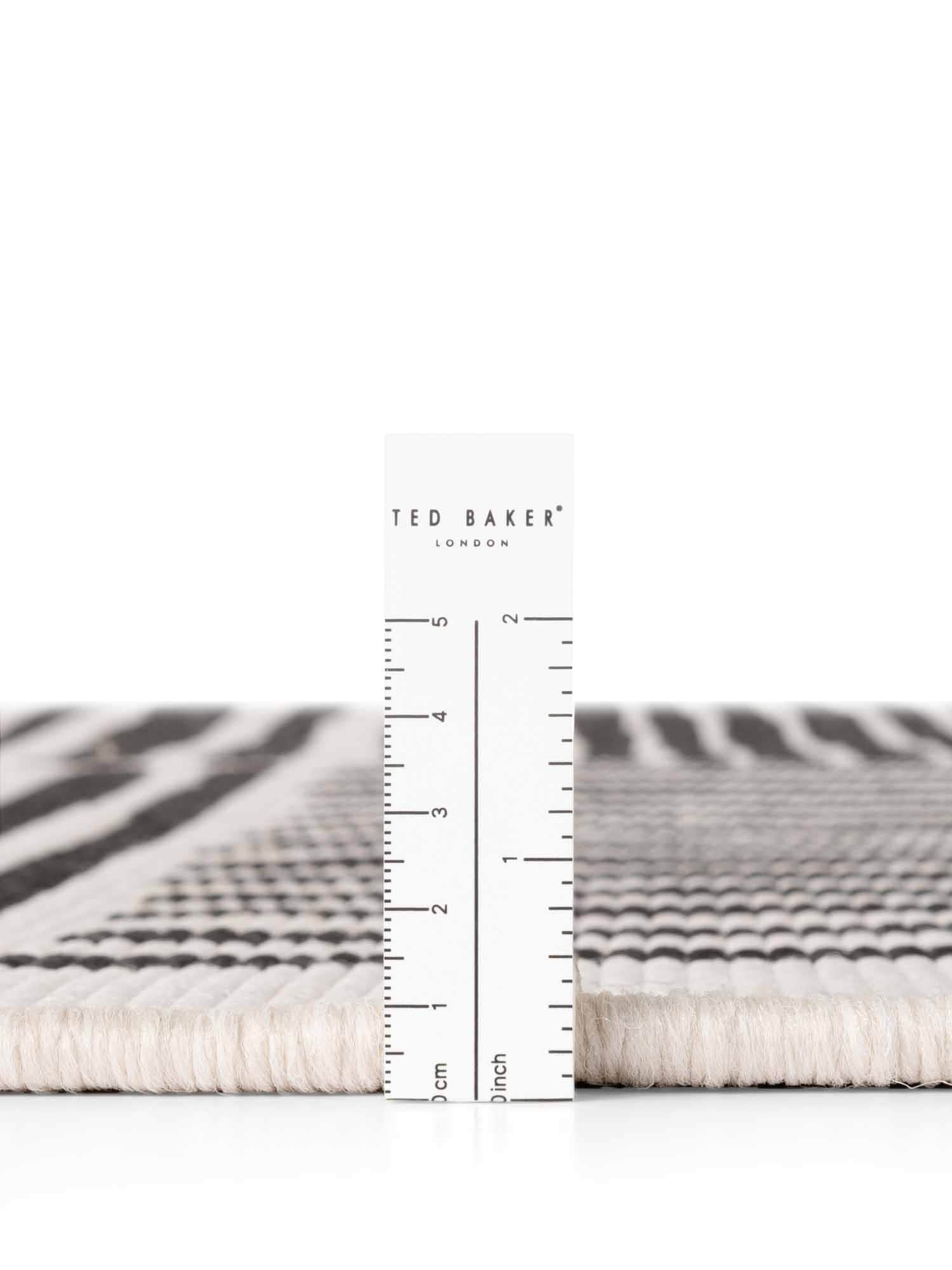 Ted Baker Teppich »Bounds« rund 8 mm Höhe Designteppich, Wetterfest, Pflegeleicht, Modern, Wohnzimmer, Terrasse