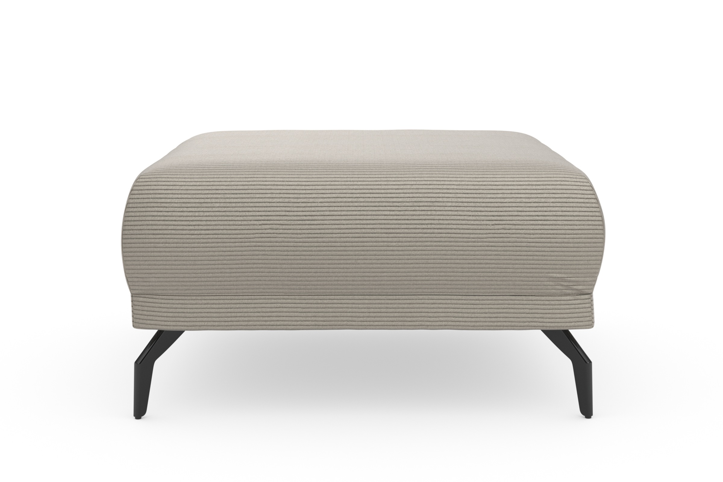 INOSIGN Hocker »Coco«, Cord-Bezug in 2 Ausführungen, Füßen 15 cm hoch