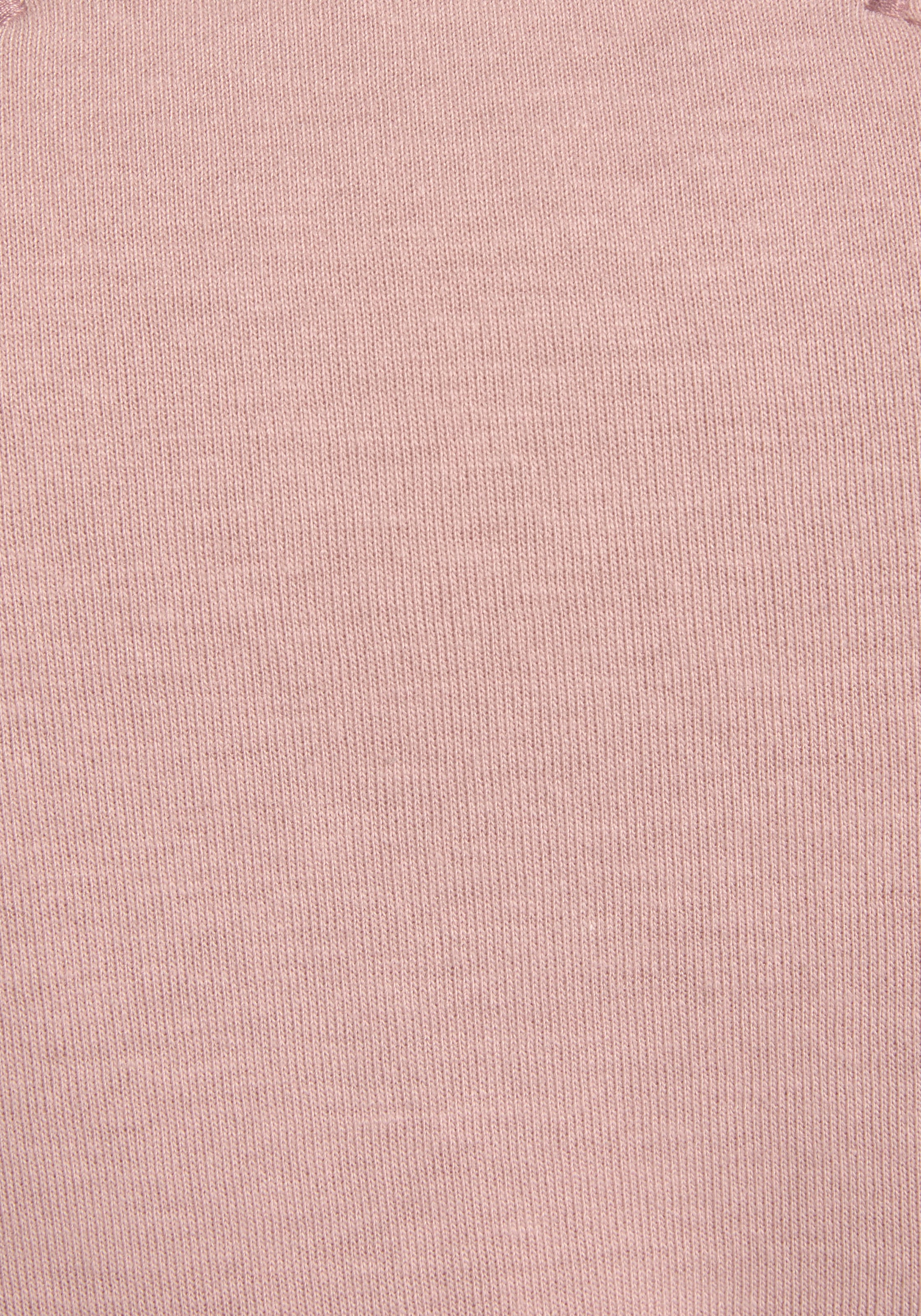 Bench. Loungewear Sweatshirt, mit runder Logostickerei, Loungwear
