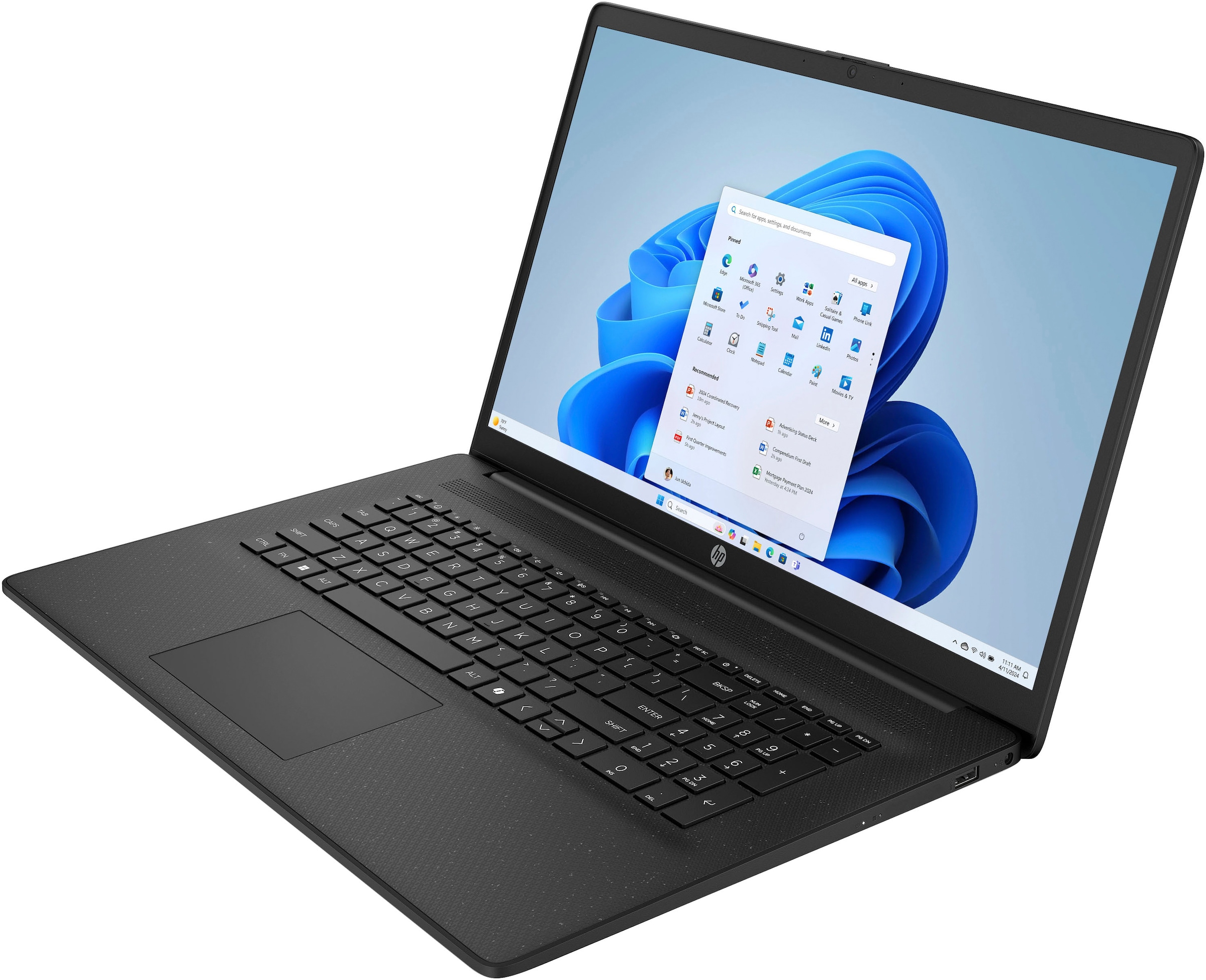 HP Notebook »17-cp AMD« 43,9 cm / 17,3 ″ AMD Ryzen 5 Radeon Graphics 512 GB SSD