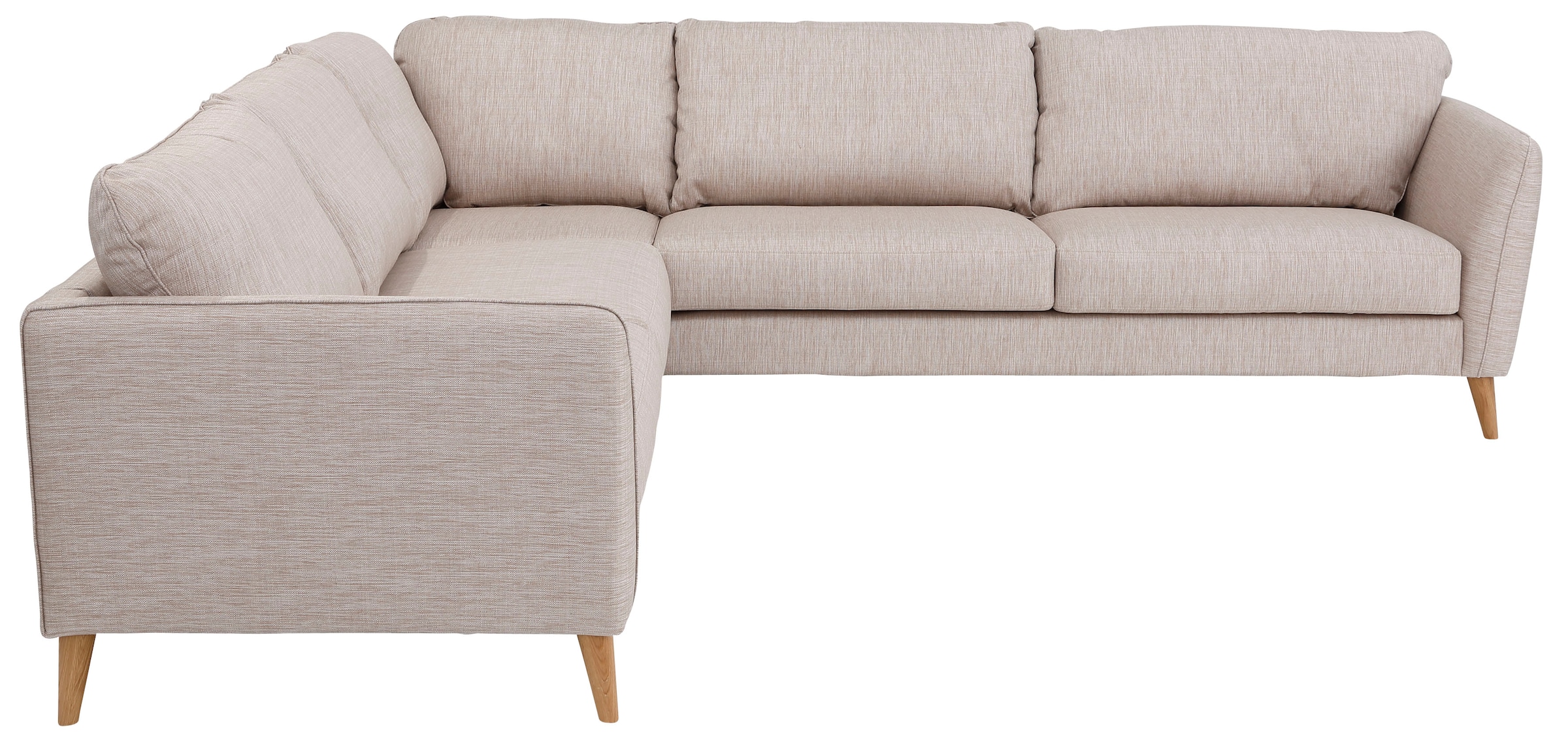 Home affaire Ecksofa "MARSEILLE 278/278 cm, L-Form,", gleichschenklig, aus günstig online kaufen