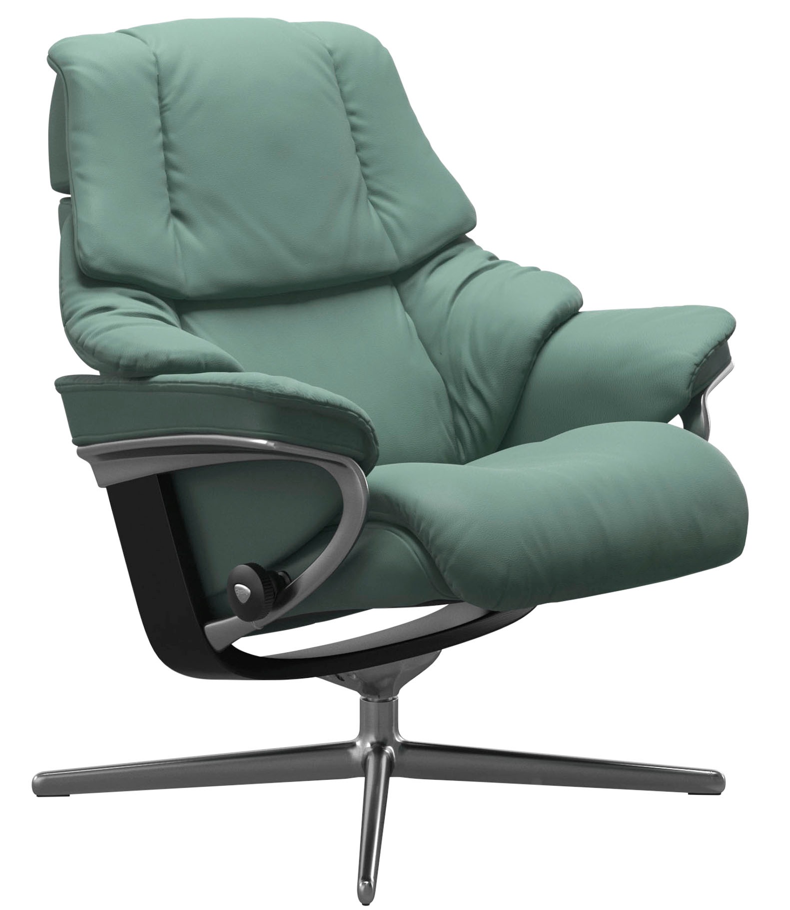 Stressless® Relaxsessel »Reno«, mit Cross Base, Größe S, M & L, Holzakzent Schwarz