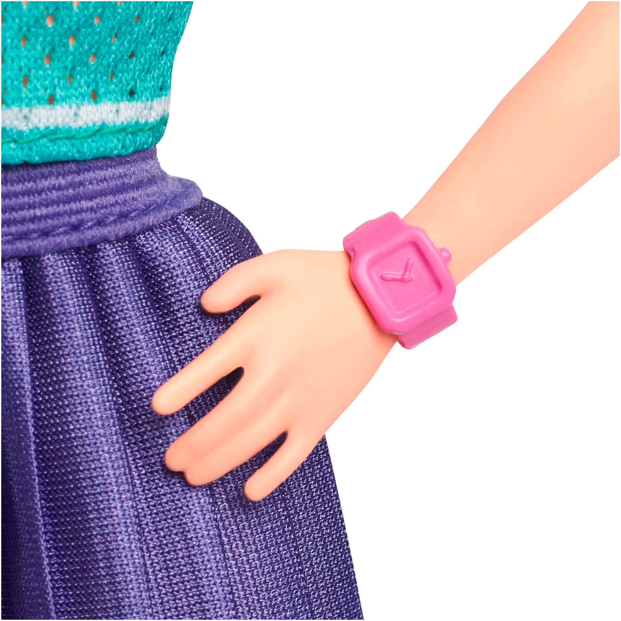 Barbie Anziehpuppe »Fashionistas, Nr. 232 mit Jersey-Oberteil, Faltenrock und rotem Haar«