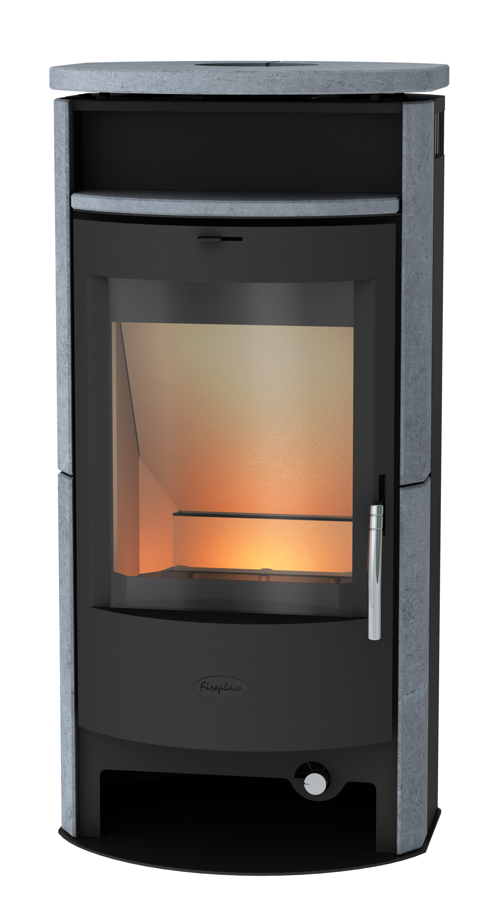 Fireplace Kaminofen »Heathus Parma Speckstein«, Tee- und Holzfach