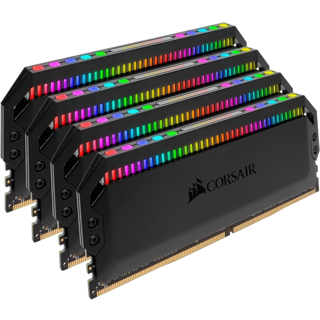 Corsair PC-Arbeitsspeicher »DOMINATOR RGB 32 GB (4 x 8 GB) DDR4 DRAM 3.200 MHz C16«