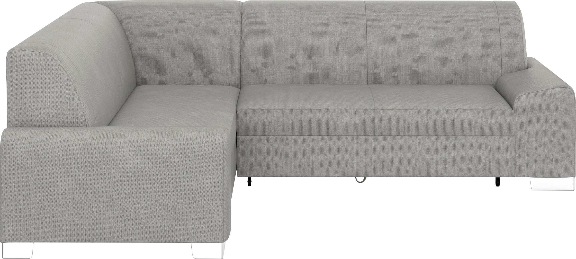 DOMO collection Ecksofa »Anzio in kubischer Formensprache, flache Armlehnen günstig online kaufen