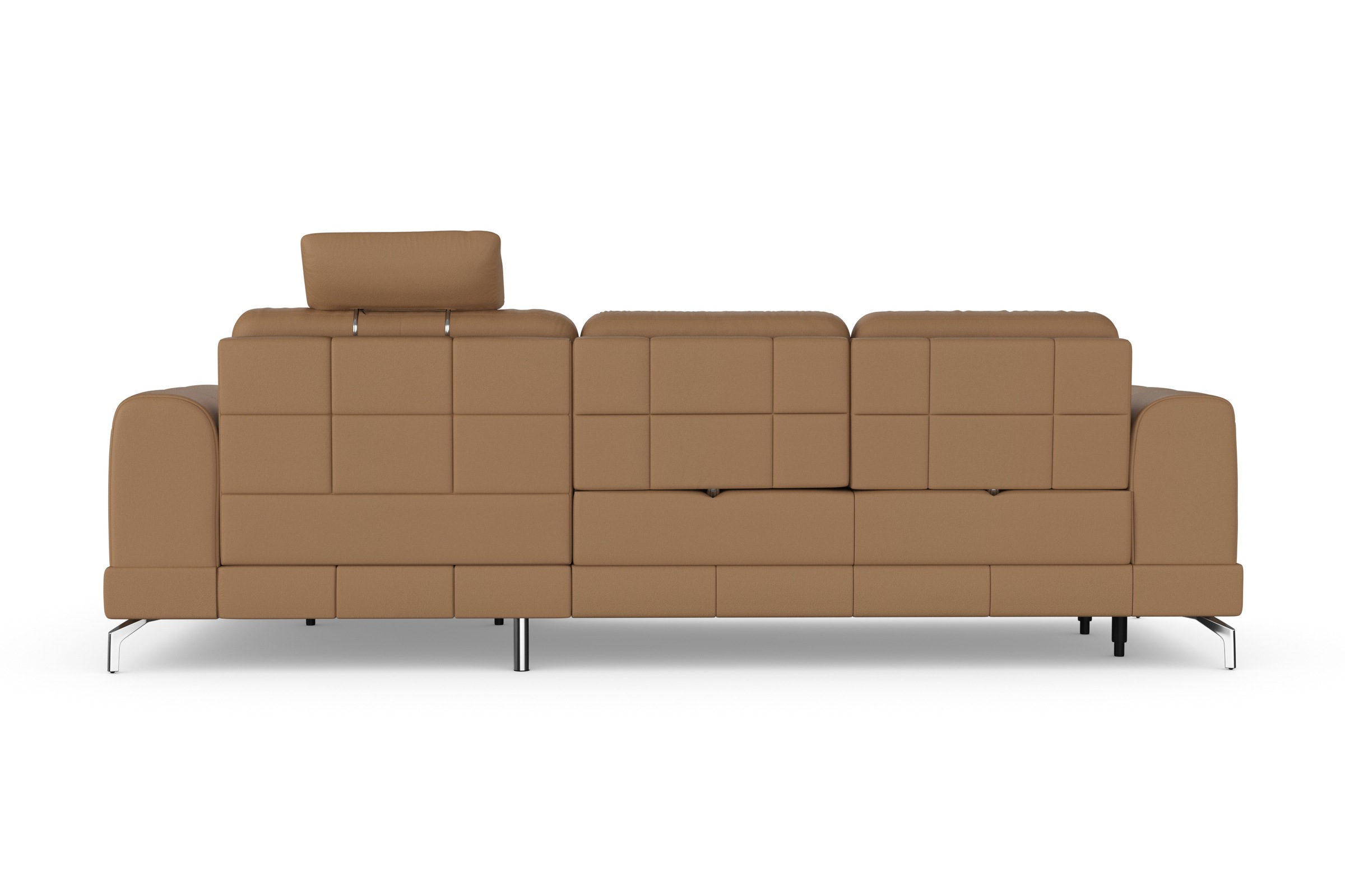 sit&more Ecksofa »Bendigo L-Form«, inklusive Sitztiefenverstellung, Bodenfreiheit 12 cm, in 2 Fußfarben