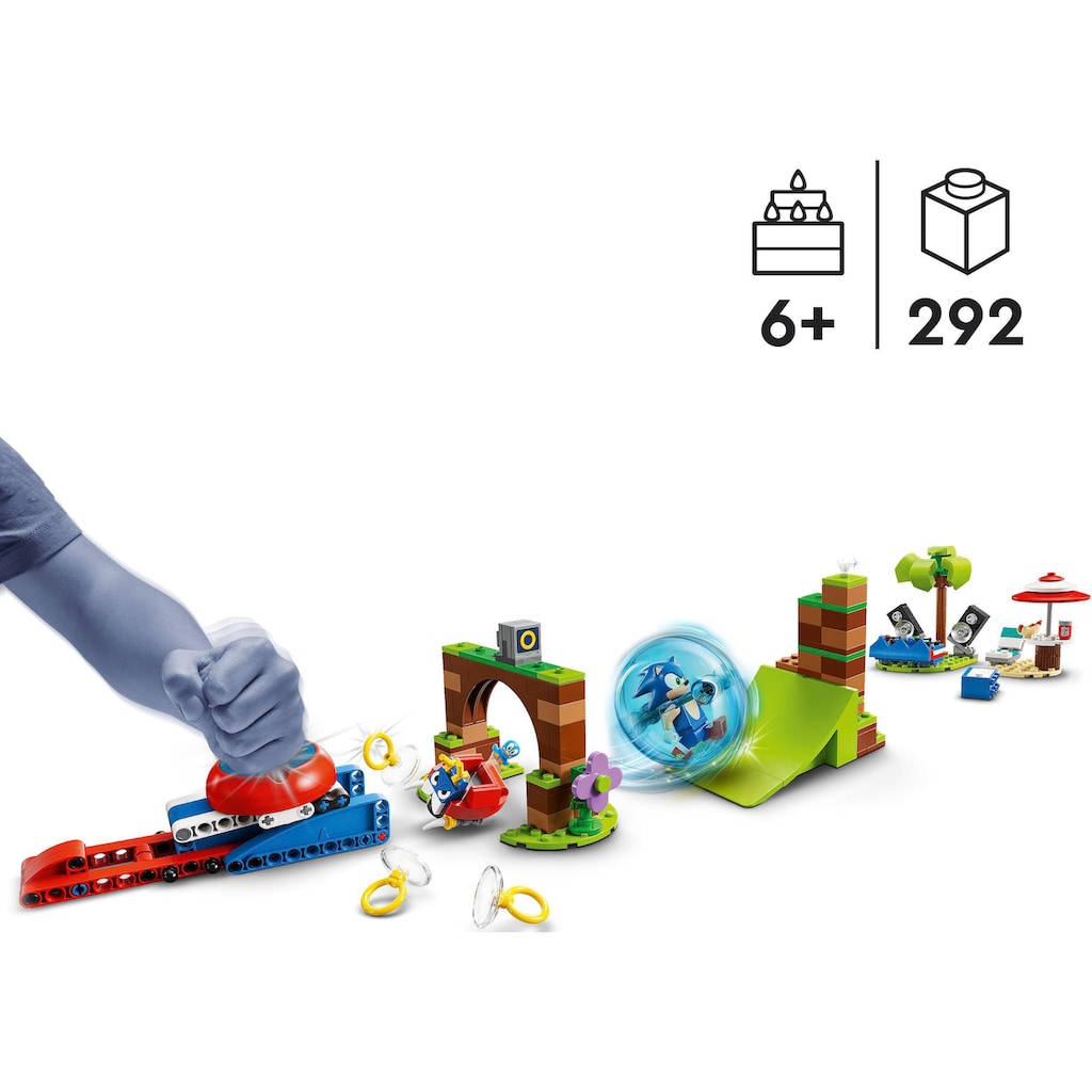 LEGO® Konstruktionsspielsteine »Sonics Kugel-Challenge (76990), LEGO® Sonic«, (292 St.), Made in Europe