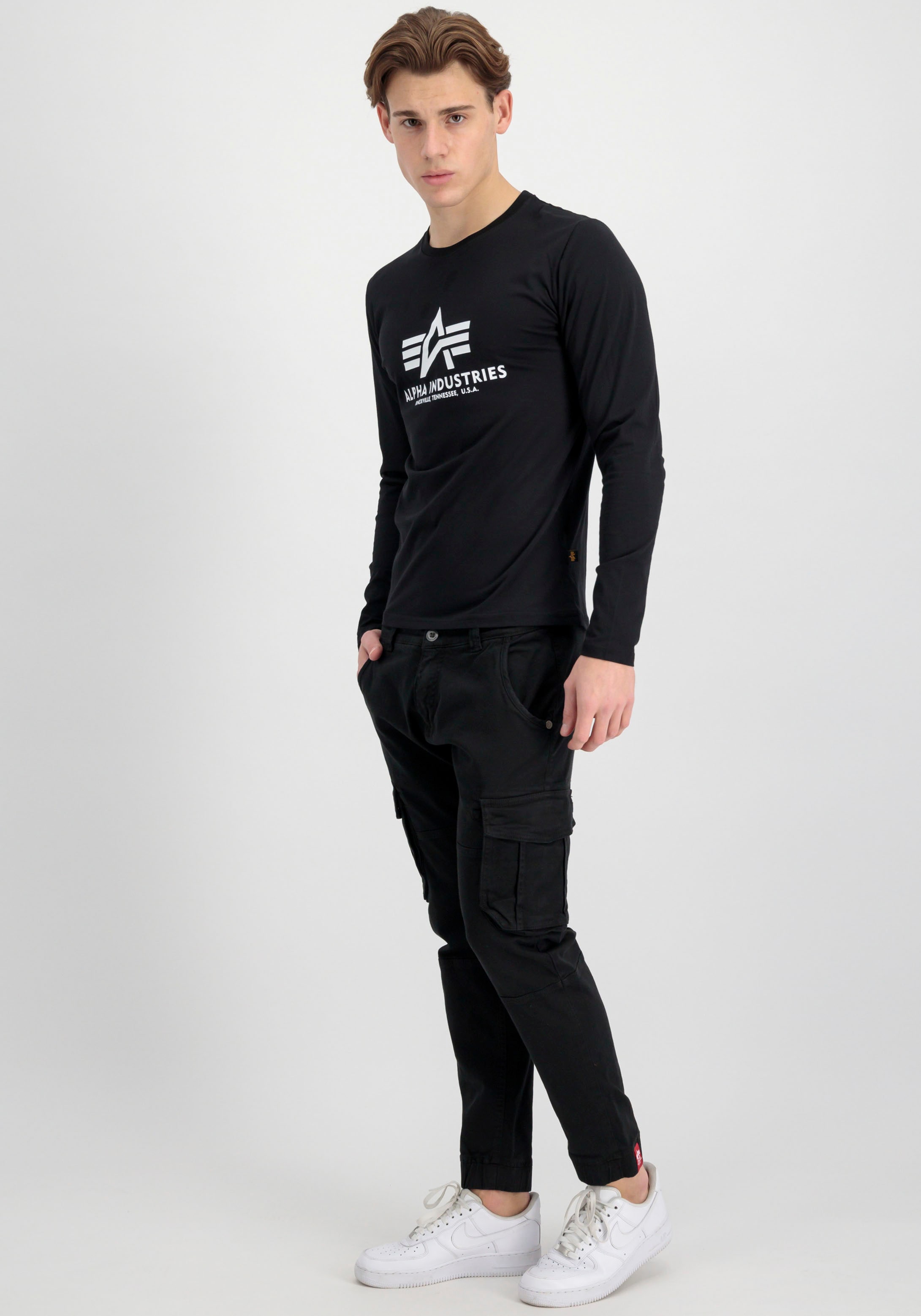 Alpha Industries Langarmshirt »BASIC T - LS«