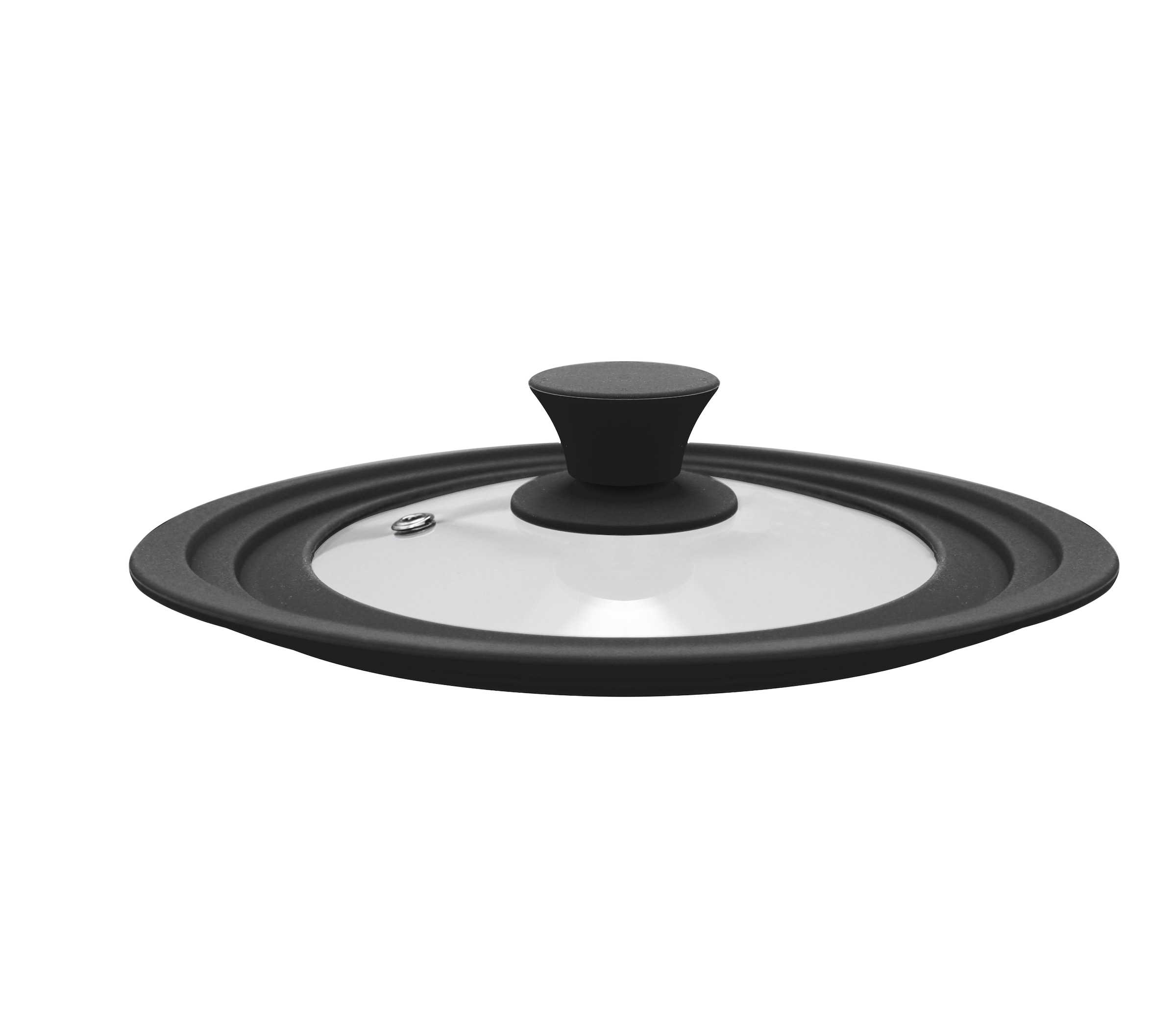 CS Koch-Systeme Universaldeckel »SOLA für Töpfe und Pfannen« mit perfekter Passform für versch. Topfgrößen durch Silikonrand