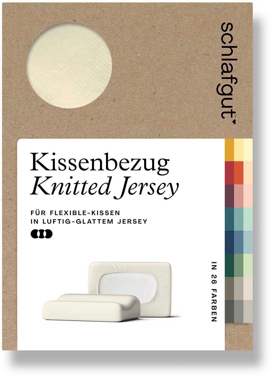 Schlafgut Kissenbezug »Pure flexibler Kissenbezug für Nackenstützkissen«, ( günstig online kaufen