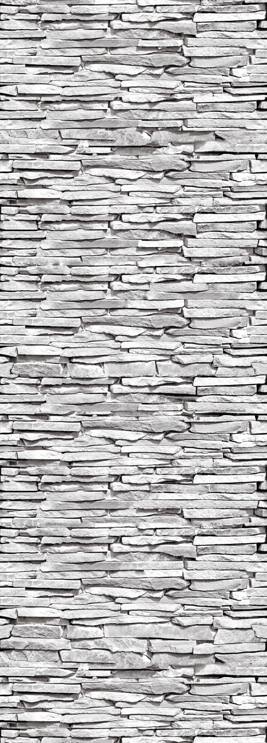 Vinyltapete QUEENCE "Fatjete", grau, B:0,9m L:2,5m
