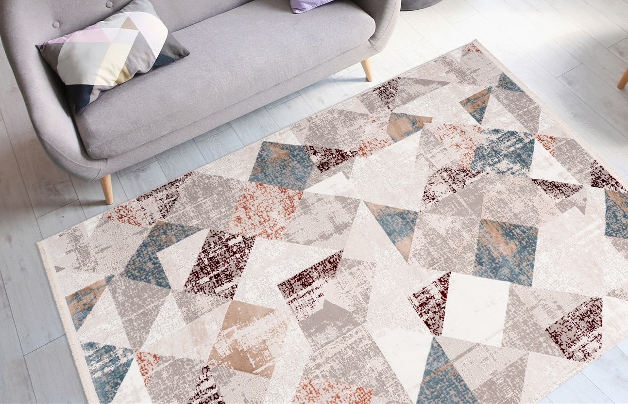 my home Teppich »Samuel«, rechteckig, 12 mm Höhe, Vintage Design, Wohnzimme günstig online kaufen