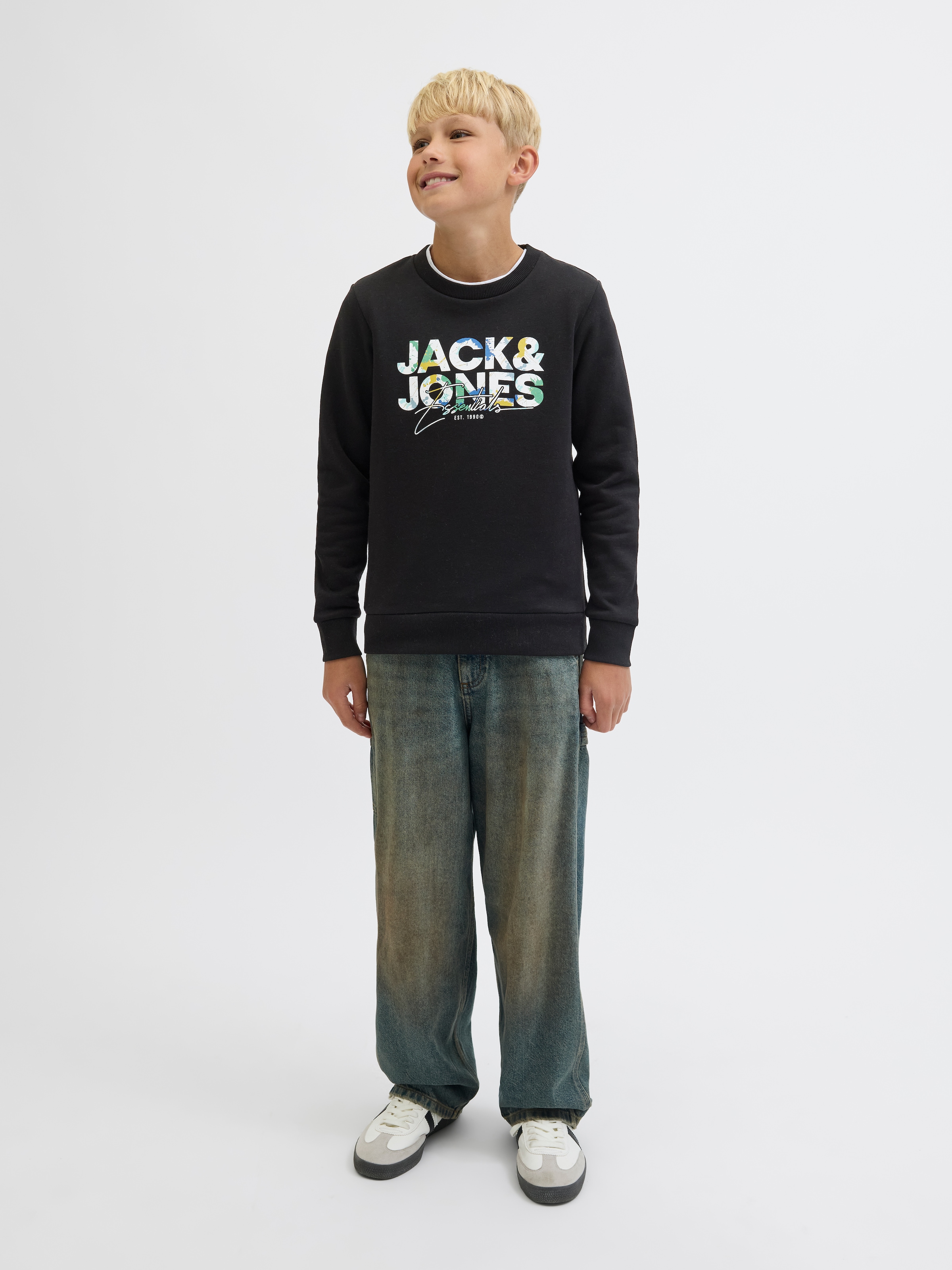Jack & Jones Junior Sweatshirt »JJGEPLAS SWEAT CREW NECK JNR«