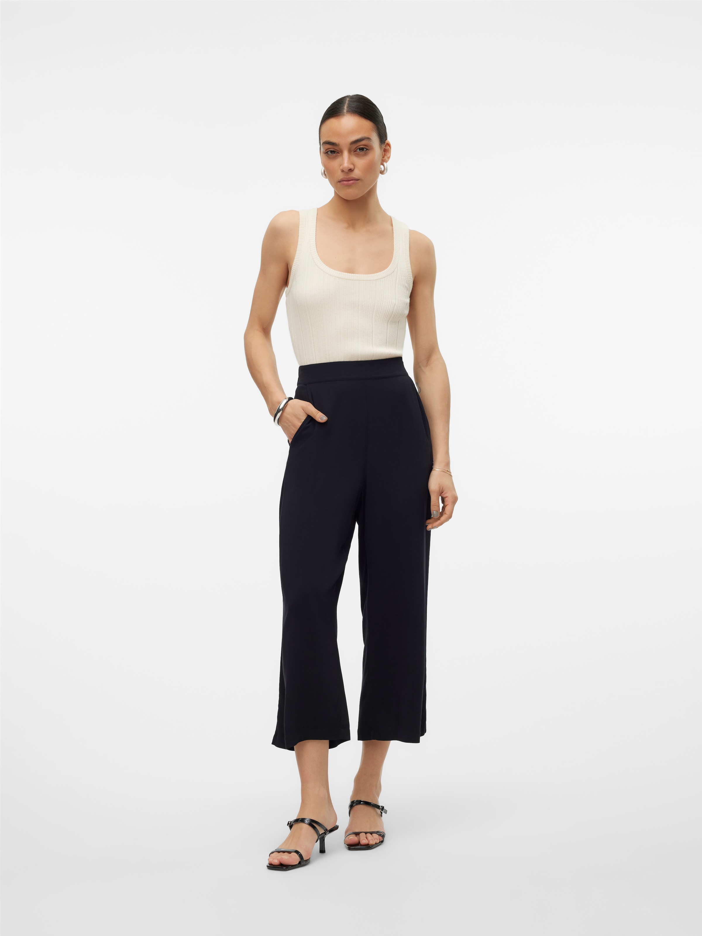 Vero Moda 7/8-Hose »VMEASY JOY HW CULOTTE PANTS WVN GA«, Sommerhose