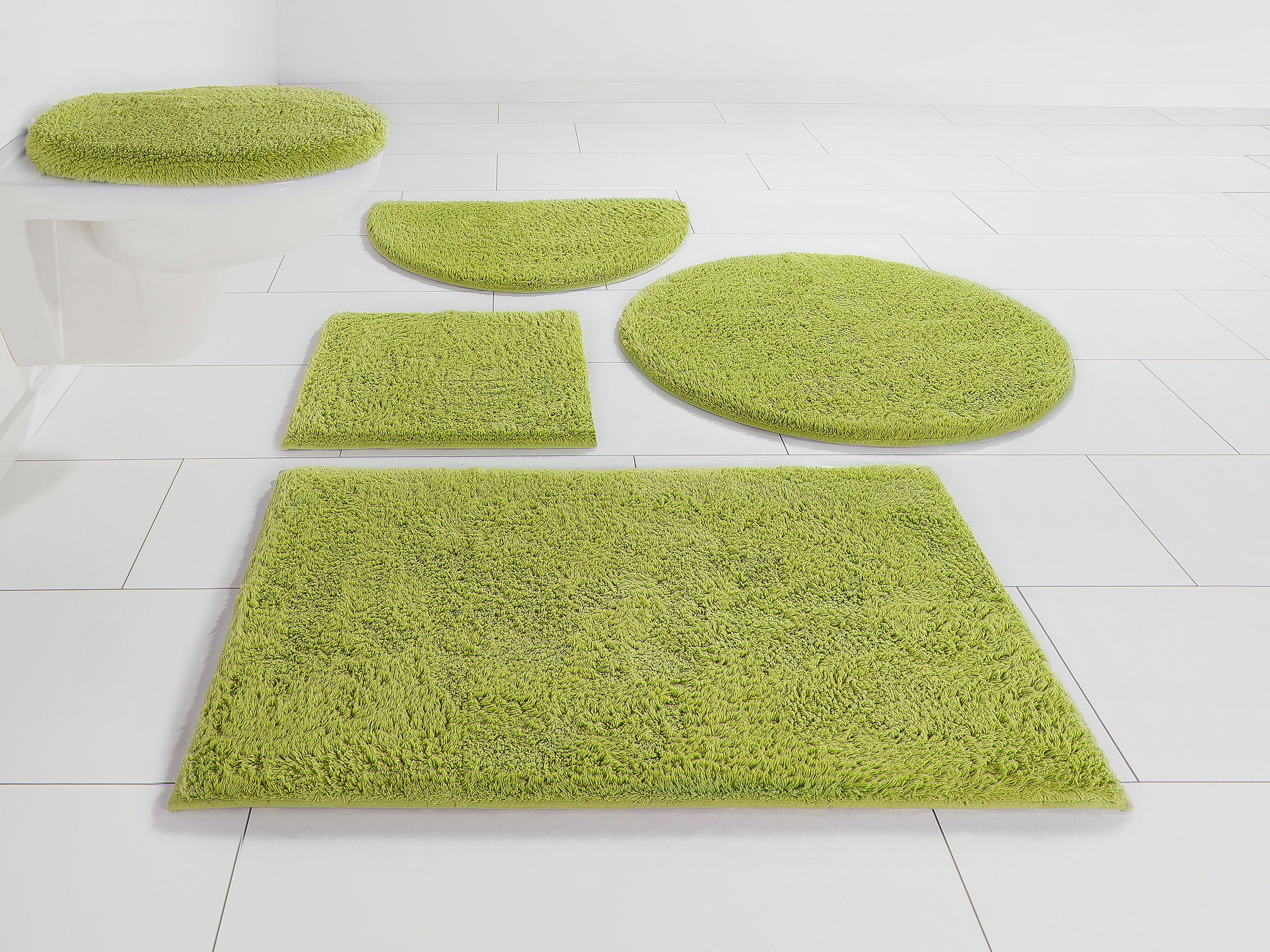 my home Badematte »Maren, Badvorleger, Badezimmer Teppich«, rutschhemmend b günstig online kaufen