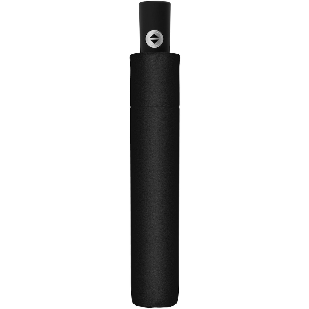 doppler® Taschenregenschirm »Smart fold uni, black«
