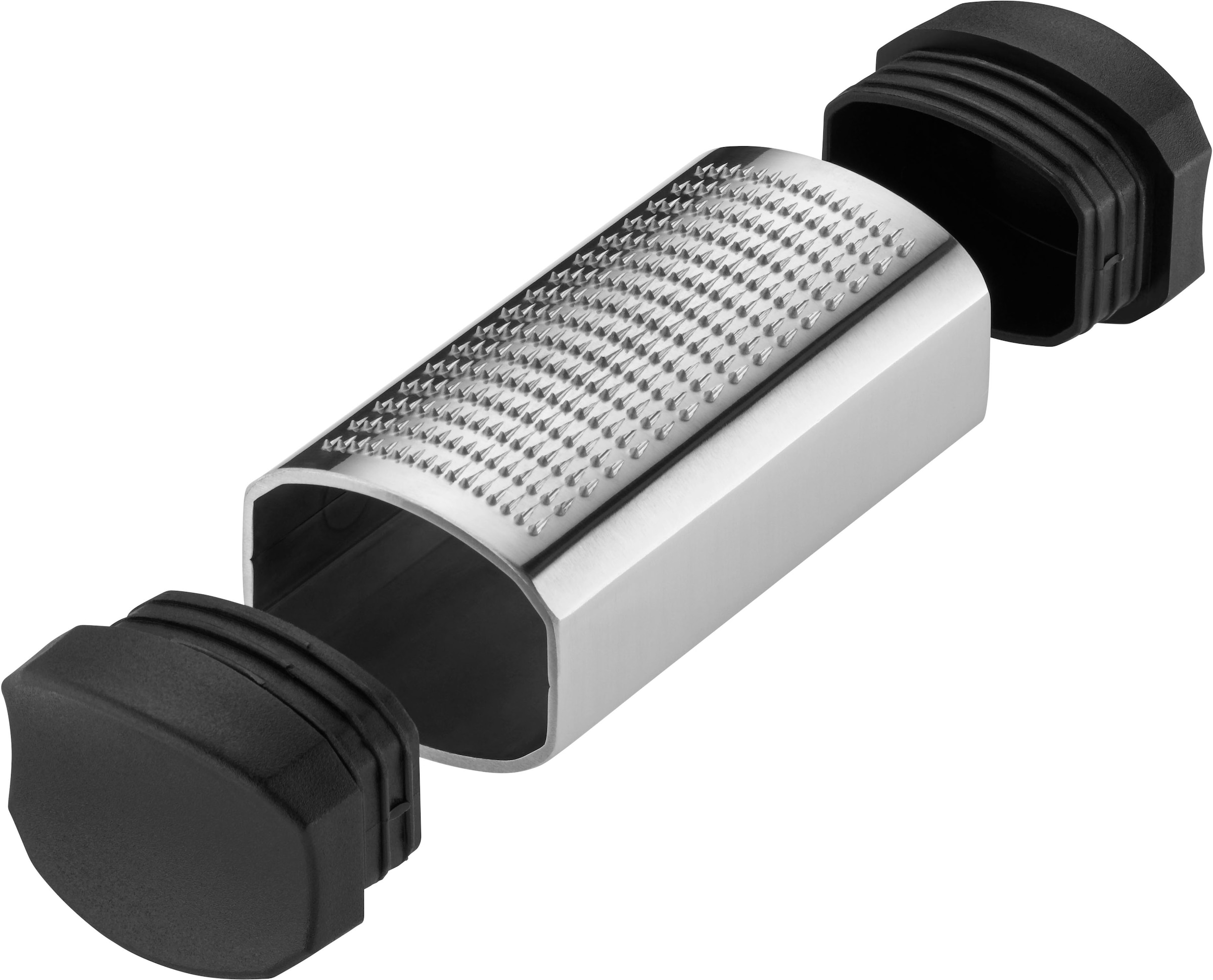 WMF Muskatreibe »Top Tools«, (3 St.), integrierter Vorratsbehälter, ultrafeine Reibung, Cromargan Edelstahl