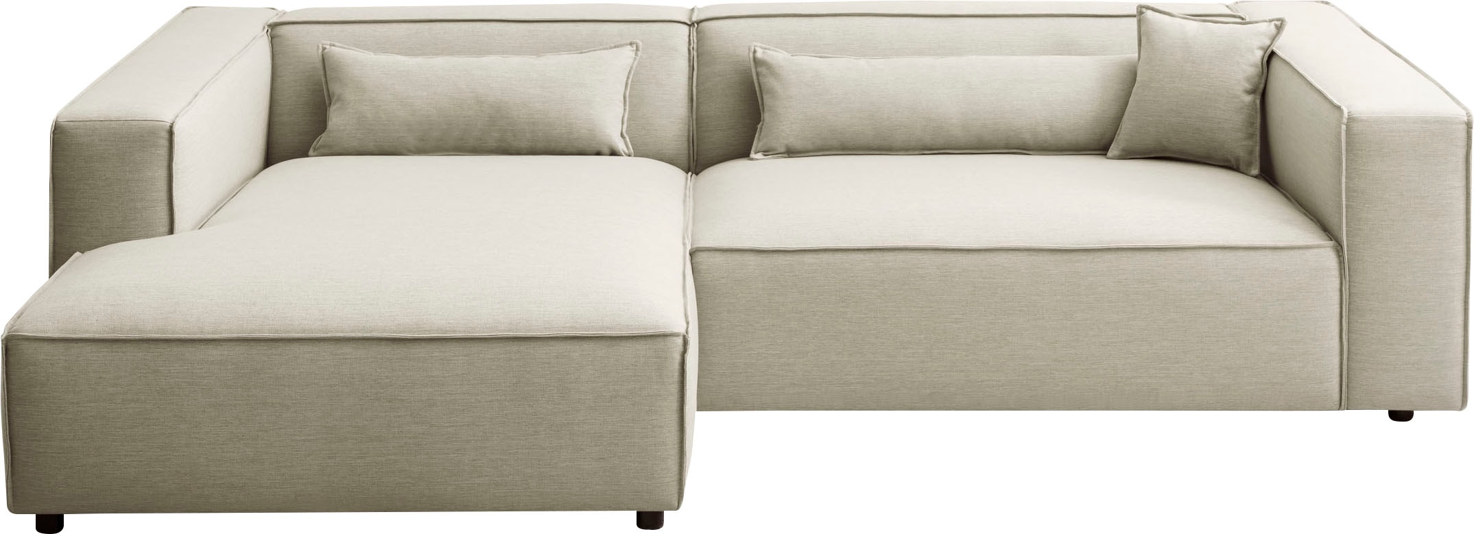 LeGer Home by Lena Gercke Ecksofa »PIARA XXL, Big-Sofa in Cord oder Leineno günstig online kaufen