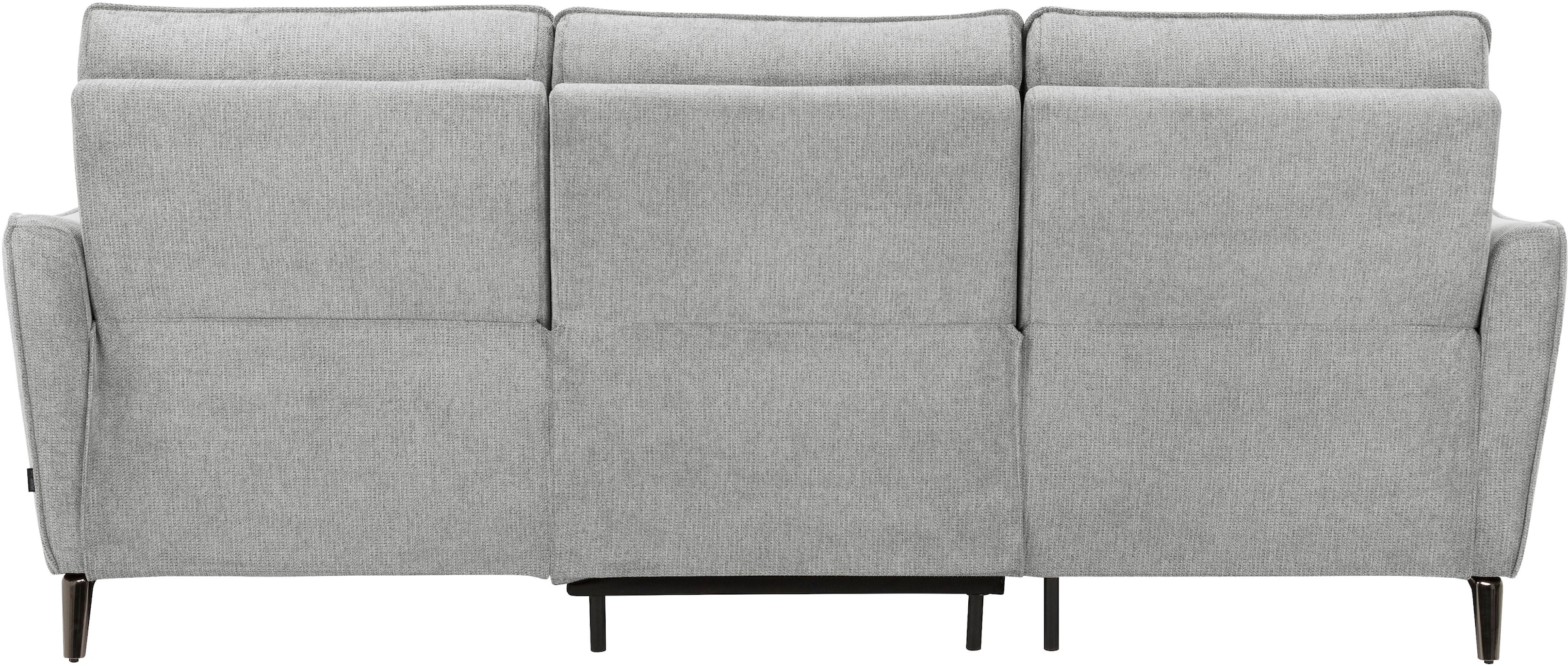 INOSIGN Ecksofa »TAYLER 3-Sitzer, L-Form (Breite 239cm), elektr. Relaxfunktion, USB A/C«, und Recamiere, Liegefunktion durch Recliner, Federkernpolsterung