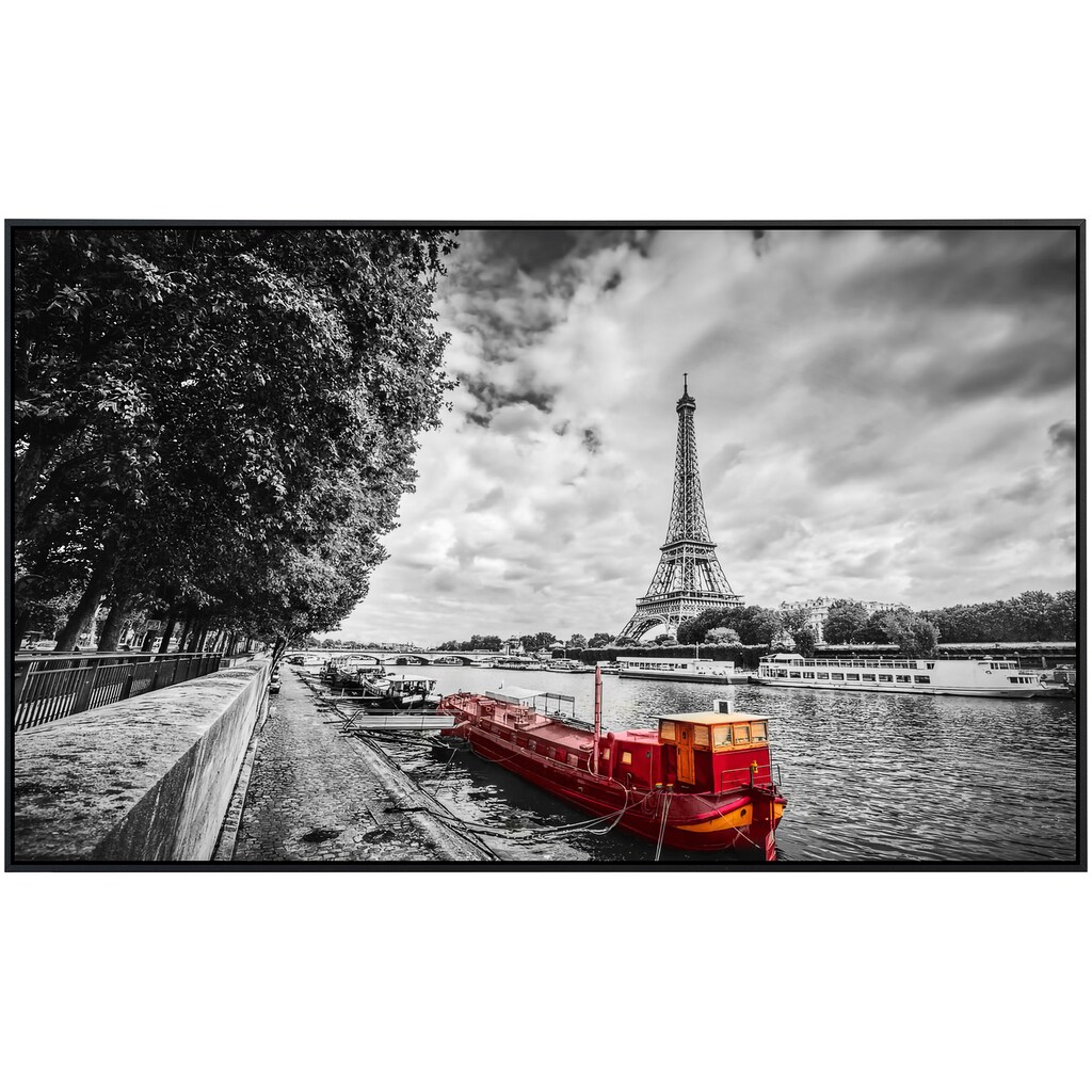 Papermoon Infrarotheizung »Eiffelturm Seine«