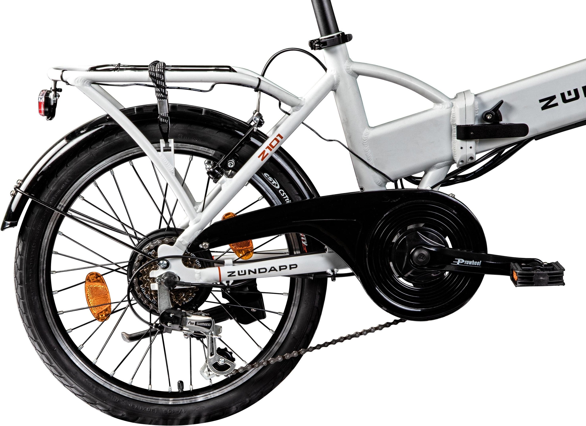 Zündapp E-Bike »Z101«, 6 Gang, Shimano, Tourney, Heckmotor 250 W, Pedelec, Elektrofahrrad für Damen u. Herren