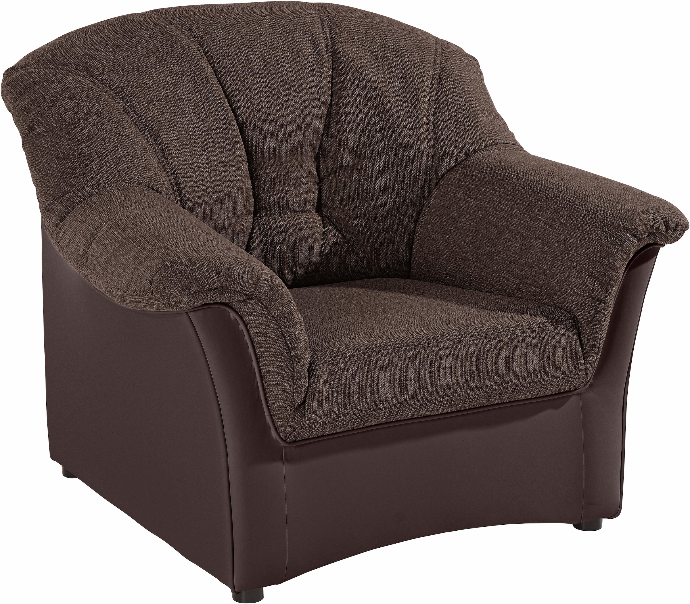DOMO collection Sessel »Elva, zeitlose Formensprache, elegante Rückensteppu günstig online kaufen