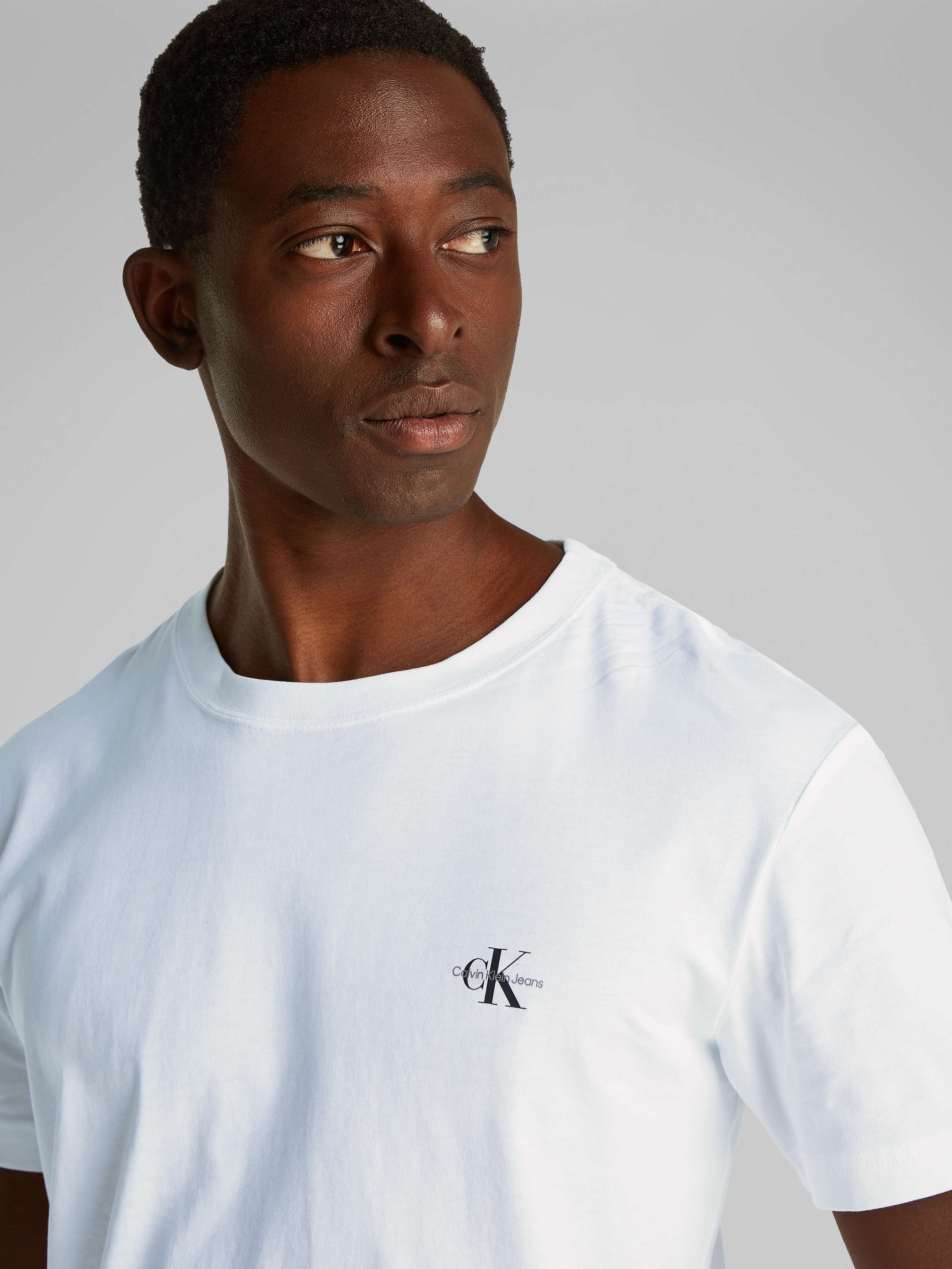 Calvin Klein Jeans T-Shirt »2 PACK MONOLOGO«, Logodruck