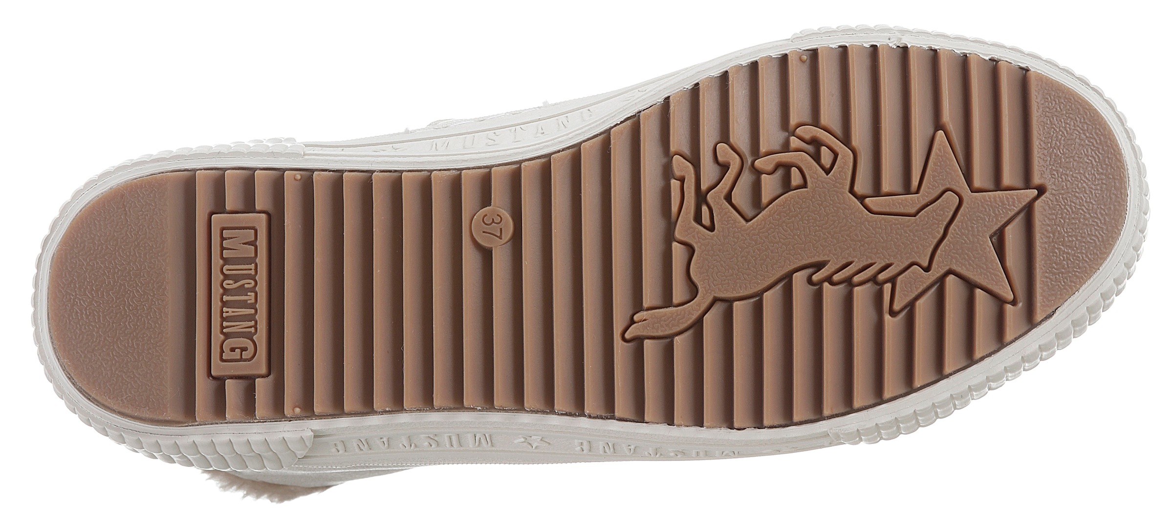 Mustang Shoes Winterboots, High Top Sneaker, Schnürboots mit Plateausohle