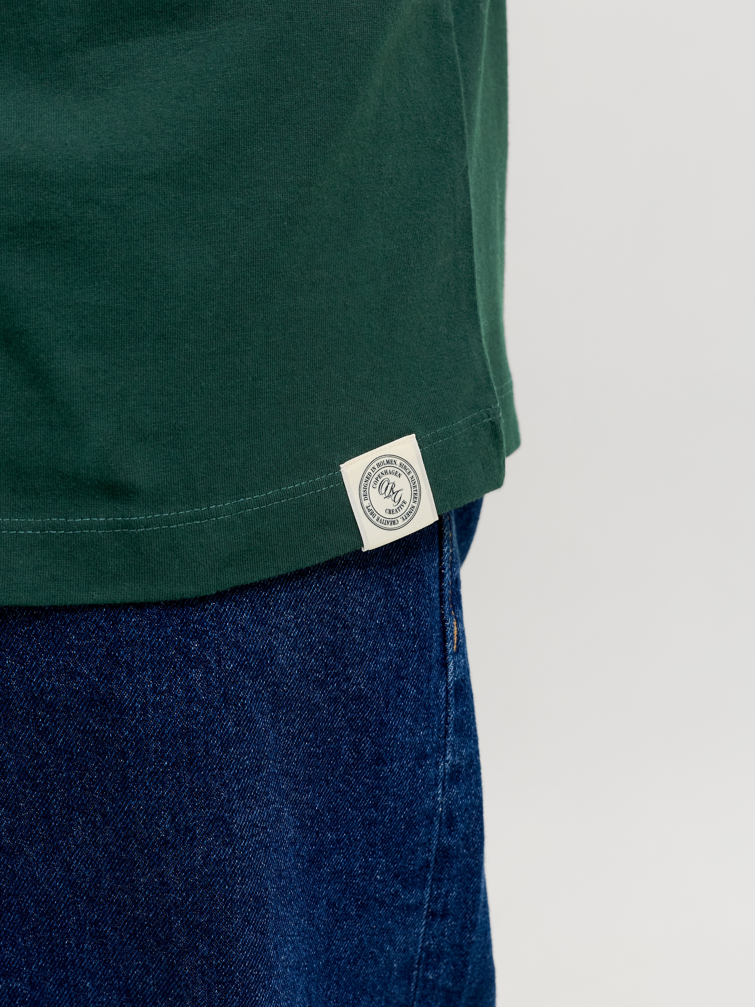Jack & Jones PlusSize T-Shirt »JORFREDERIKSBERG MONOGRAM TEE SS CN PLS« Baumwolle,